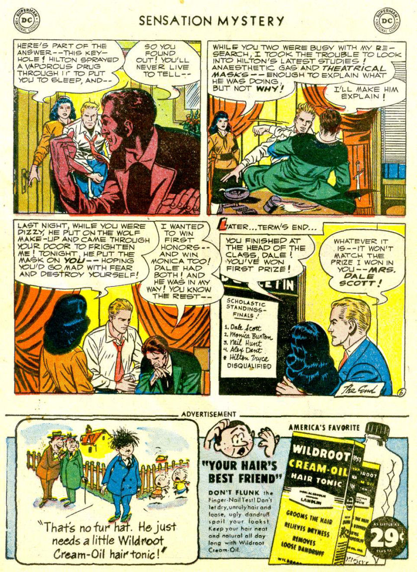 Read online Sensation (Mystery) Comics comic -  Issue #112 - 20