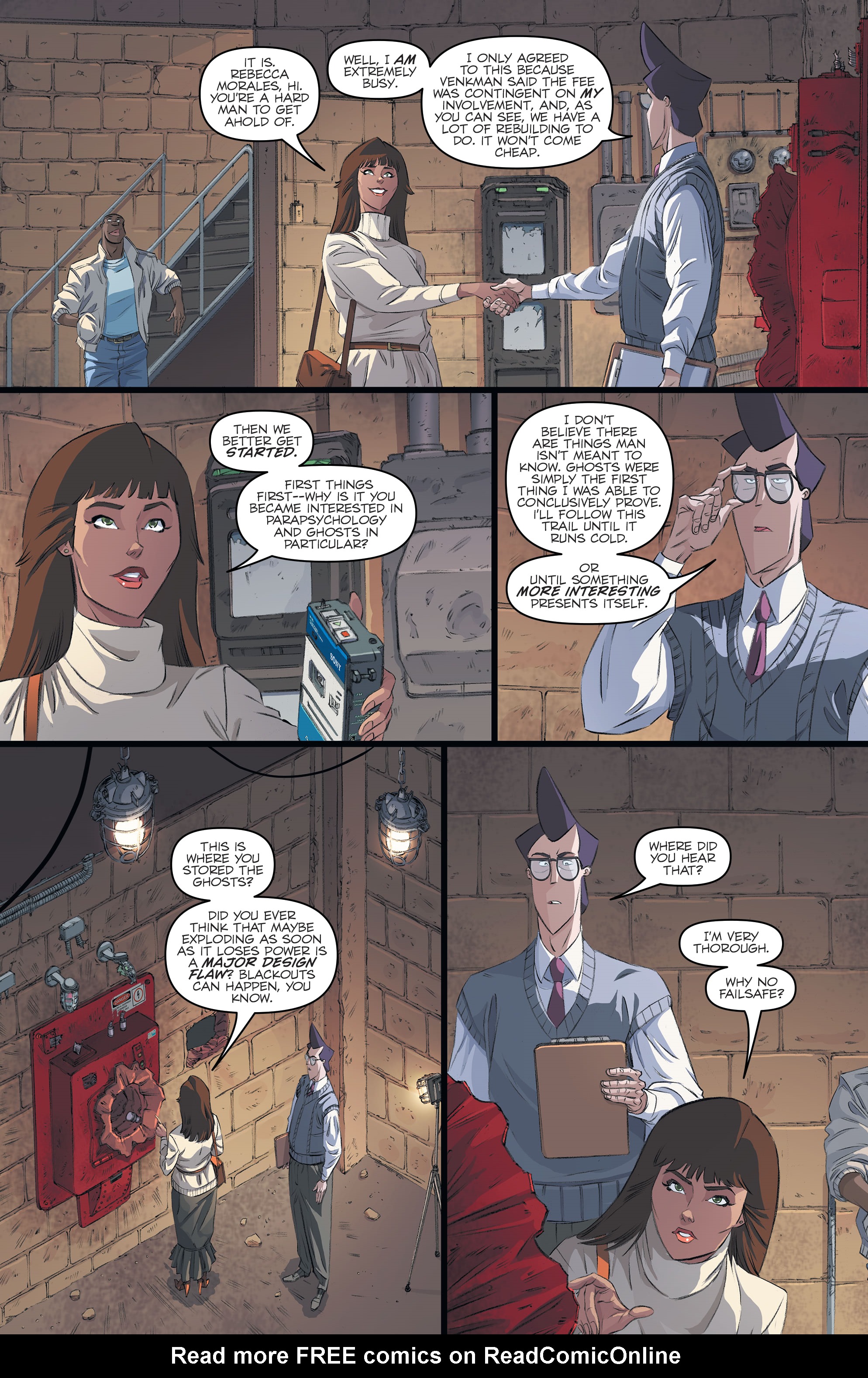 Read online Ghostbusters: Year One comic -  Issue #4 - 8