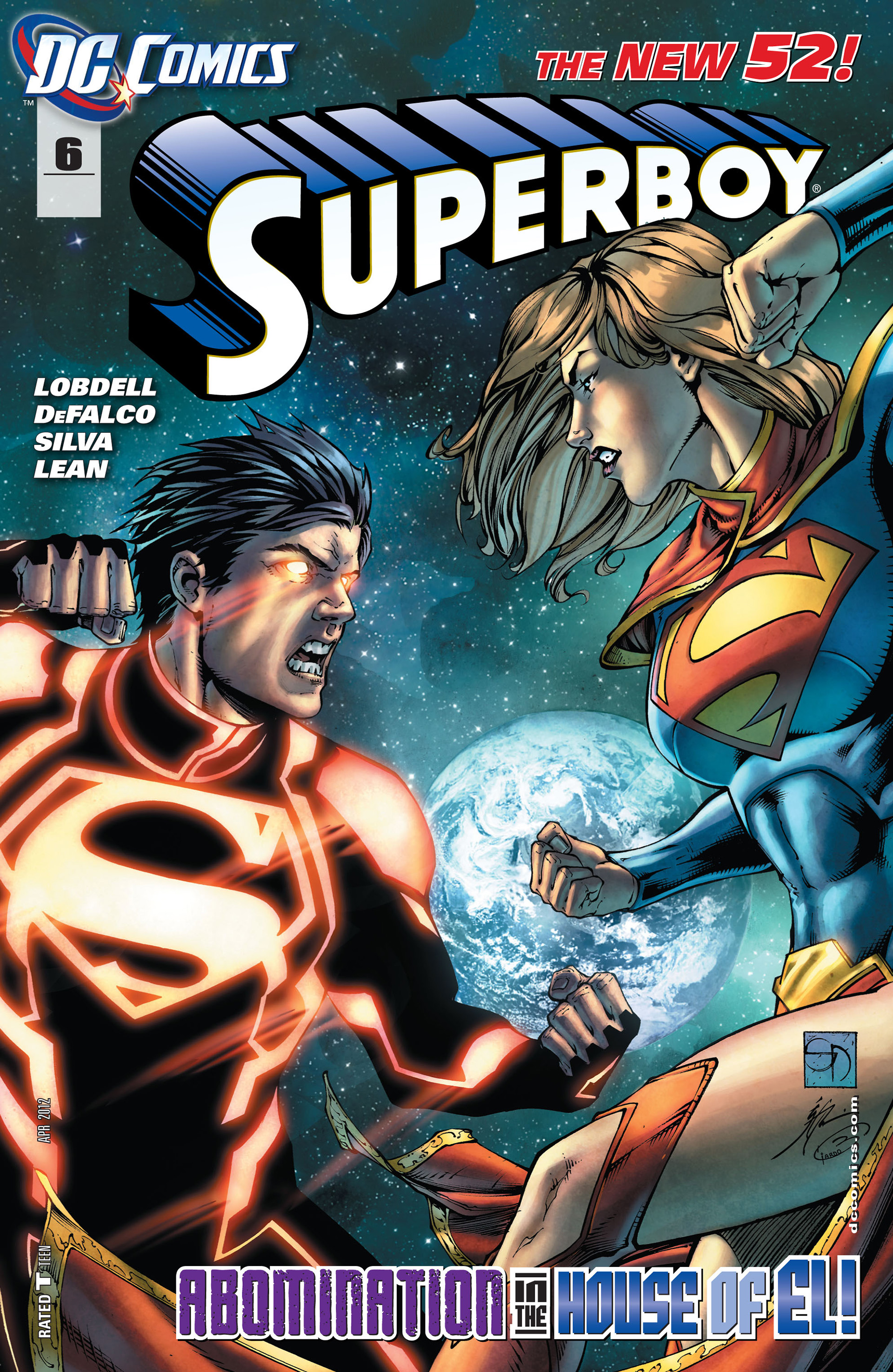 Read online Superboy [II] comic -  Issue #6 - 1