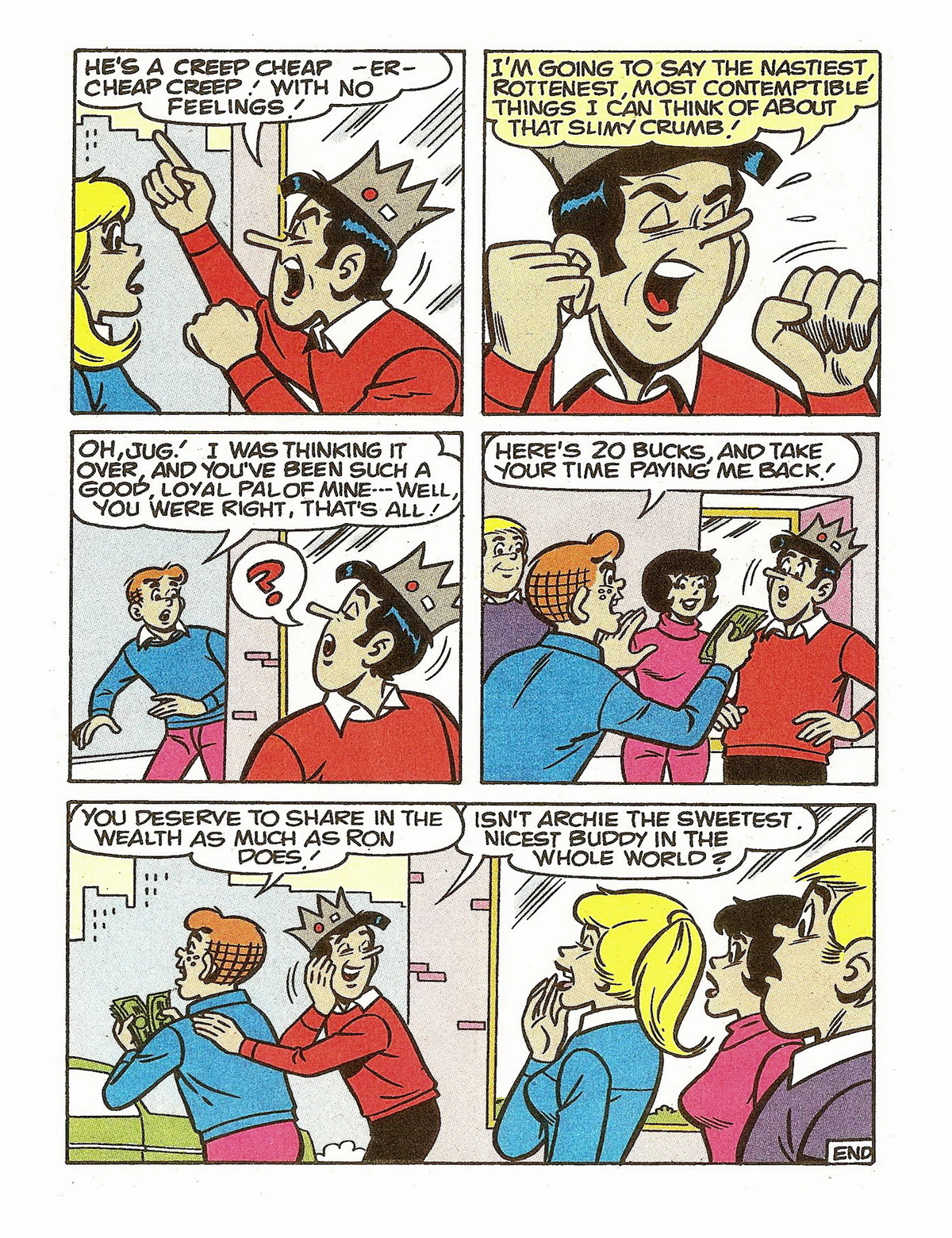 Read online Jughead's Double Digest Magazine comic -  Issue #68 - 112