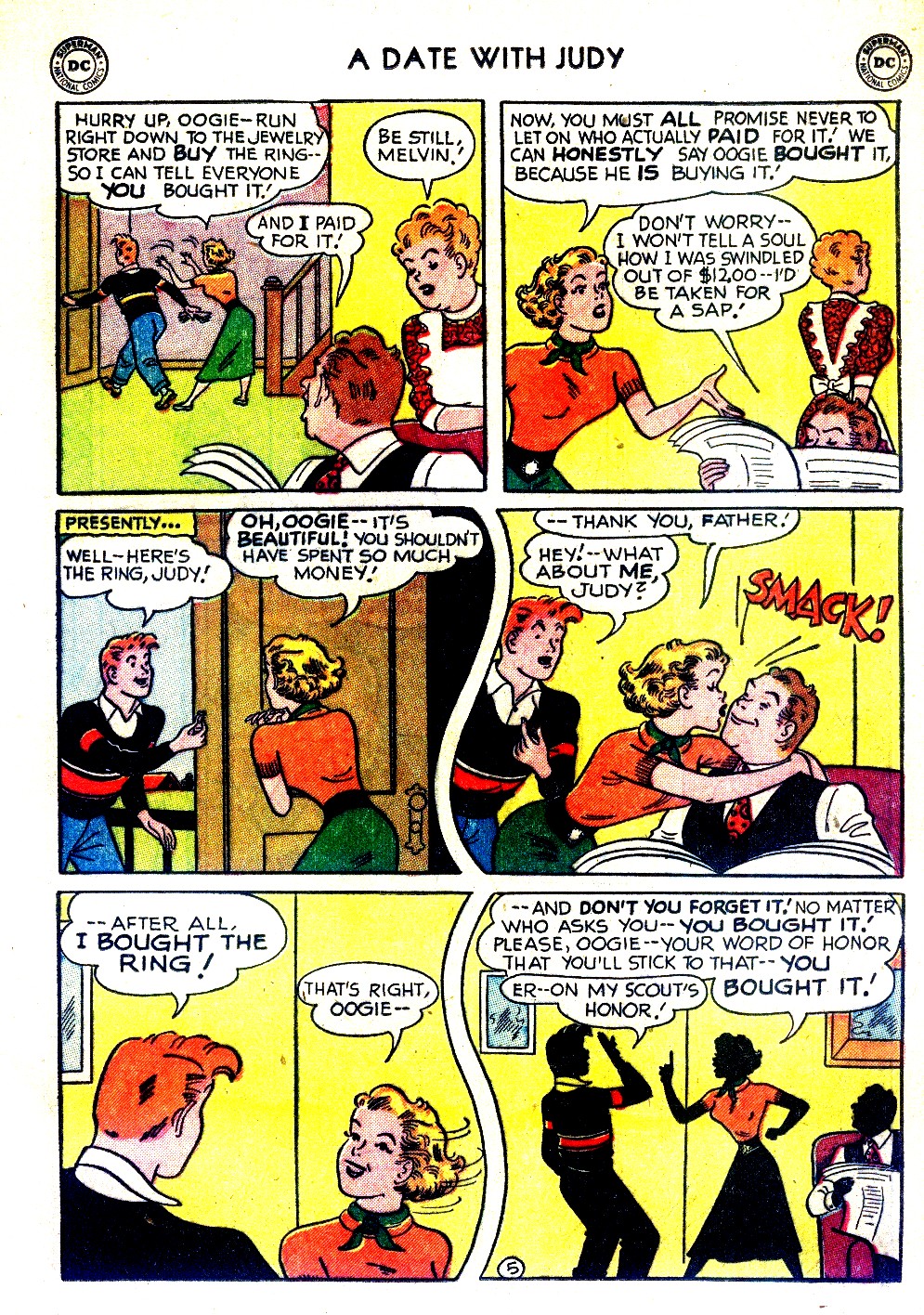 Read online A Date with Judy comic -  Issue #24 - 17