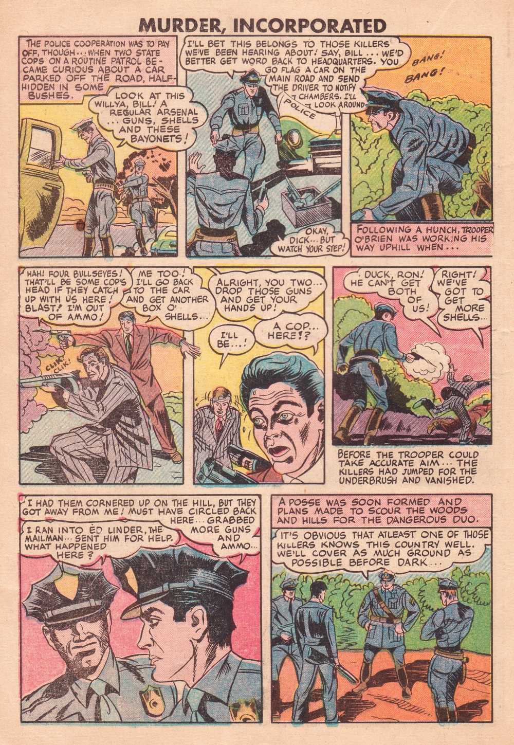 Read online Murder Incorporated (1948) comic -  Issue #8 - 18
