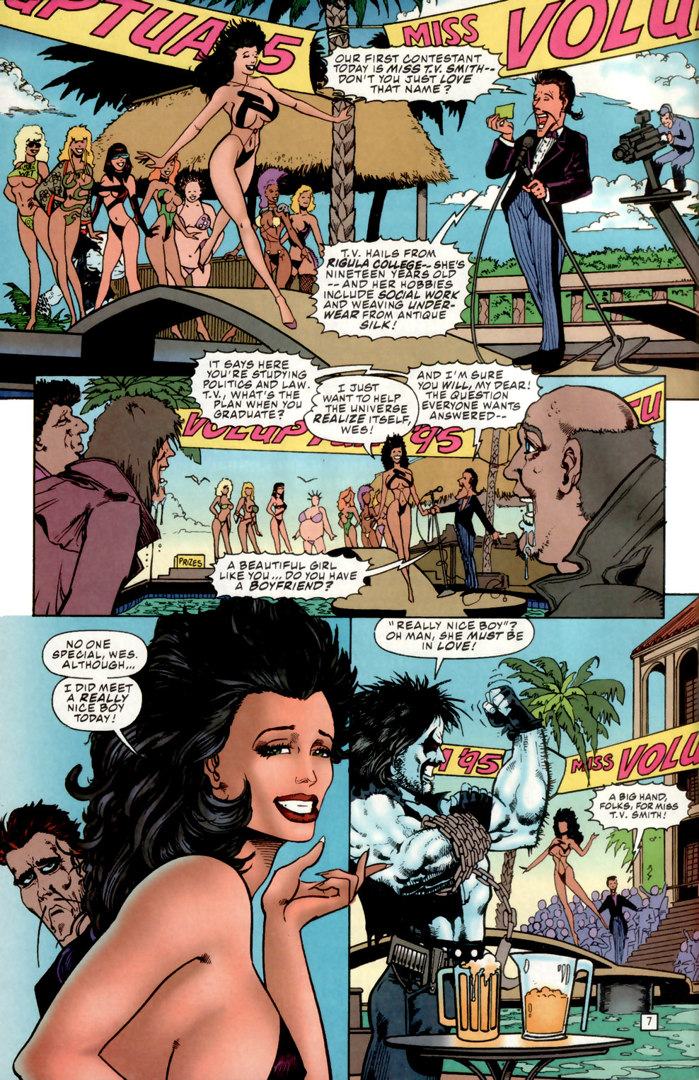 Read online Lobo's Big Babe Spring Break Special comic -  Issue # Full - 8