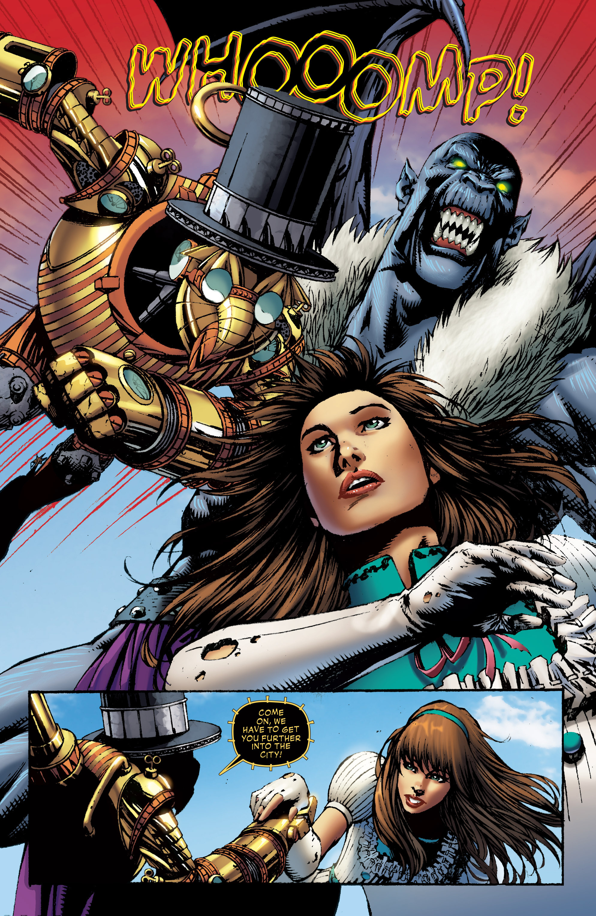 Read online Legends of Oz: Tik-Tok and the Kalidah comic -  Issue #3 - 12