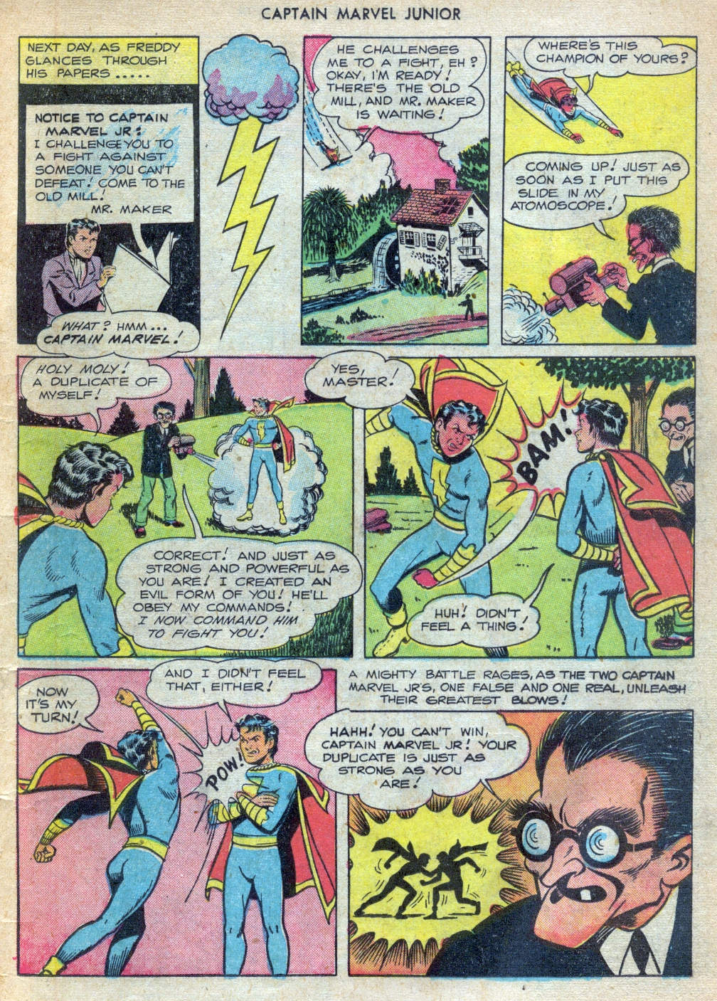 Read online Captain Marvel, Jr. comic -  Issue #61 - 11