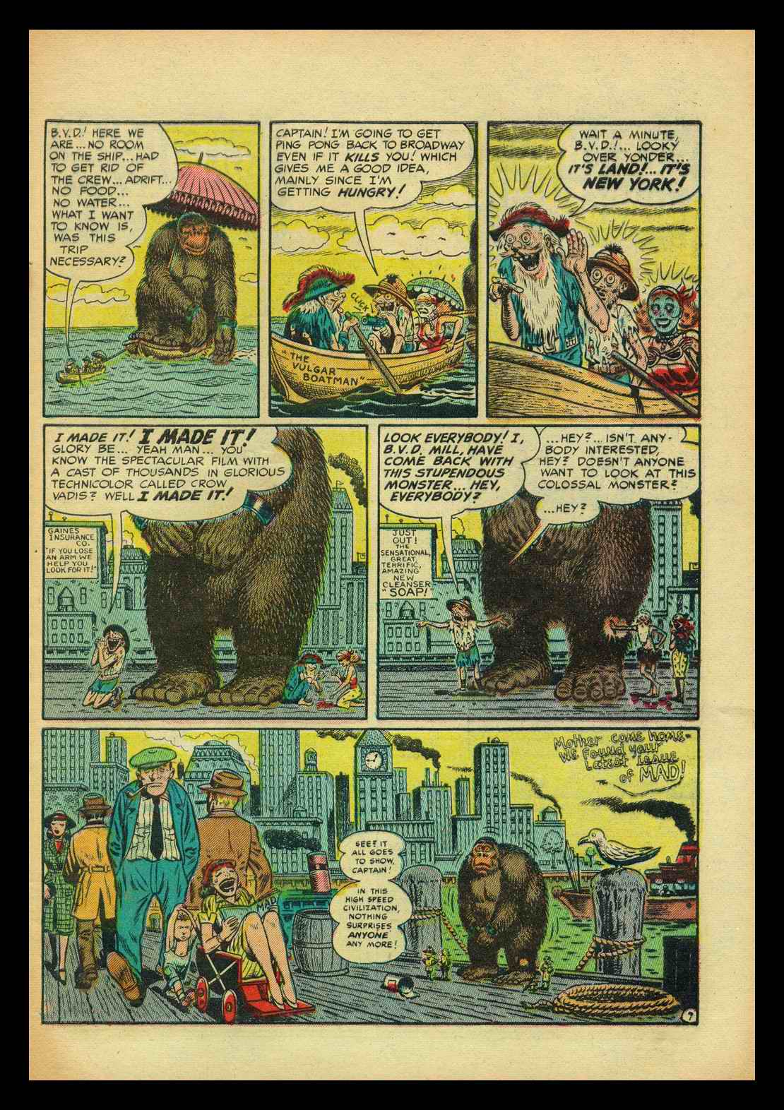 Read online MAD comic -  Issue #6 - 33