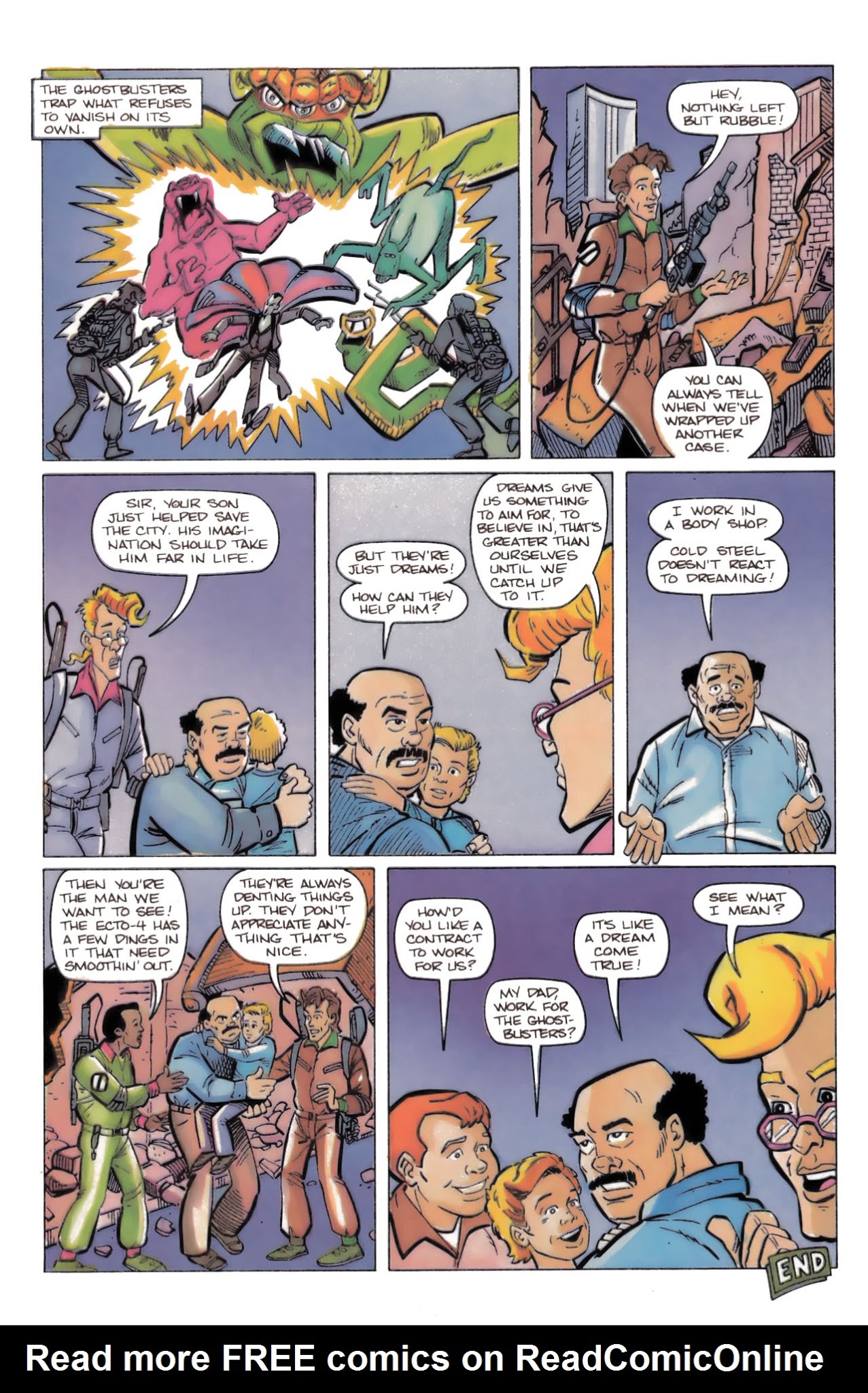 Read online Real Ghostbusters comic -  Issue #23 - 29