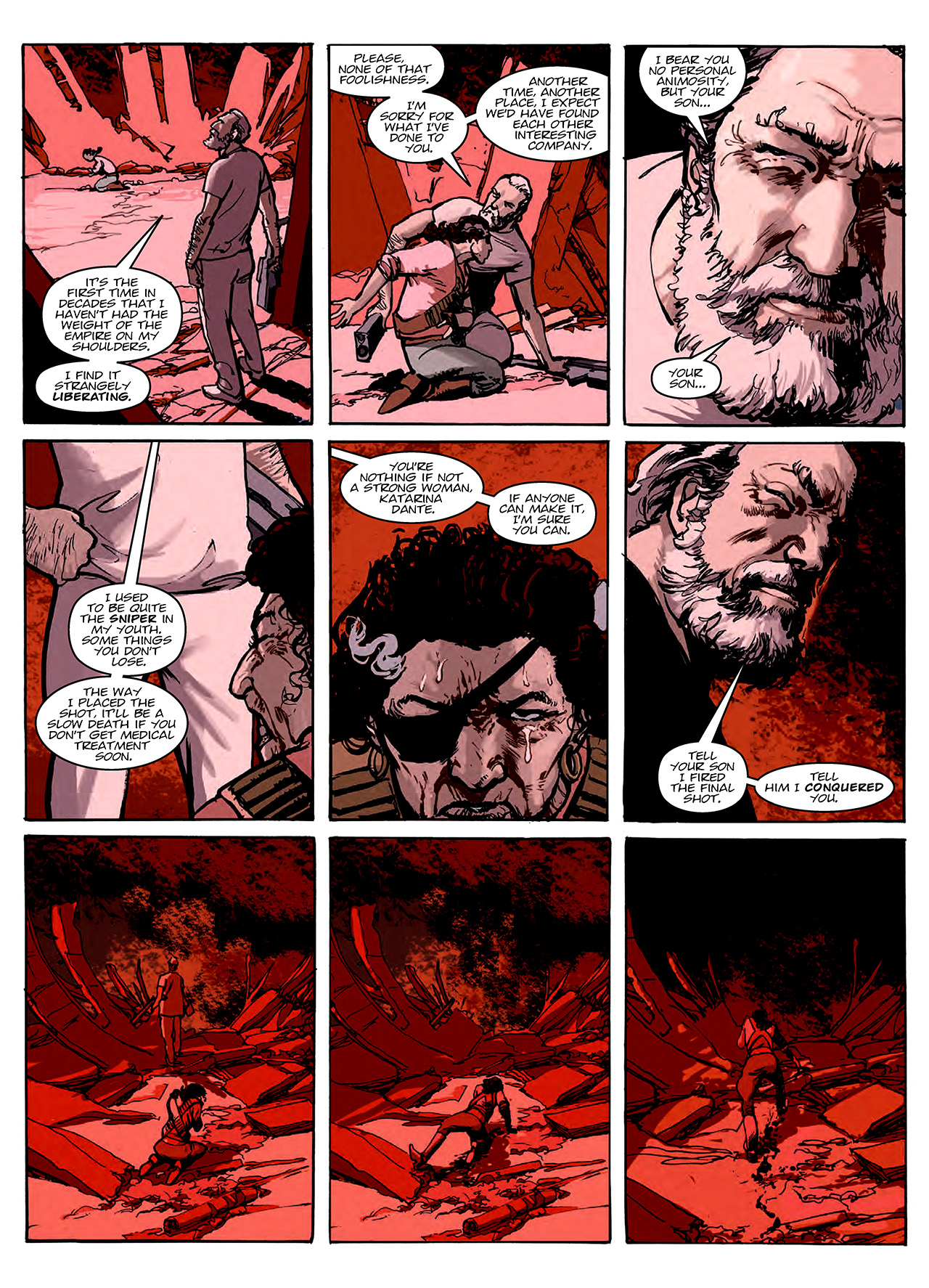 Read online Nikolai Dante comic -  Issue # TPB 11 - 107
