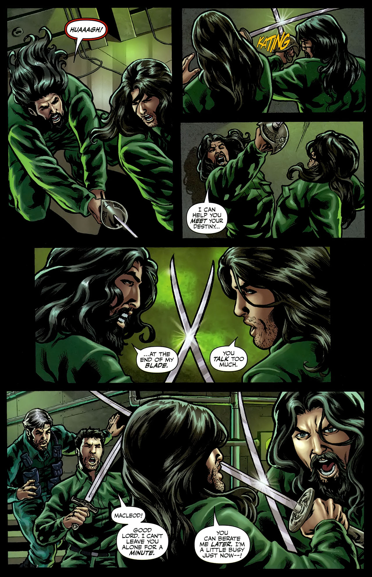 Read online Highlander comic -  Issue #12 - 17