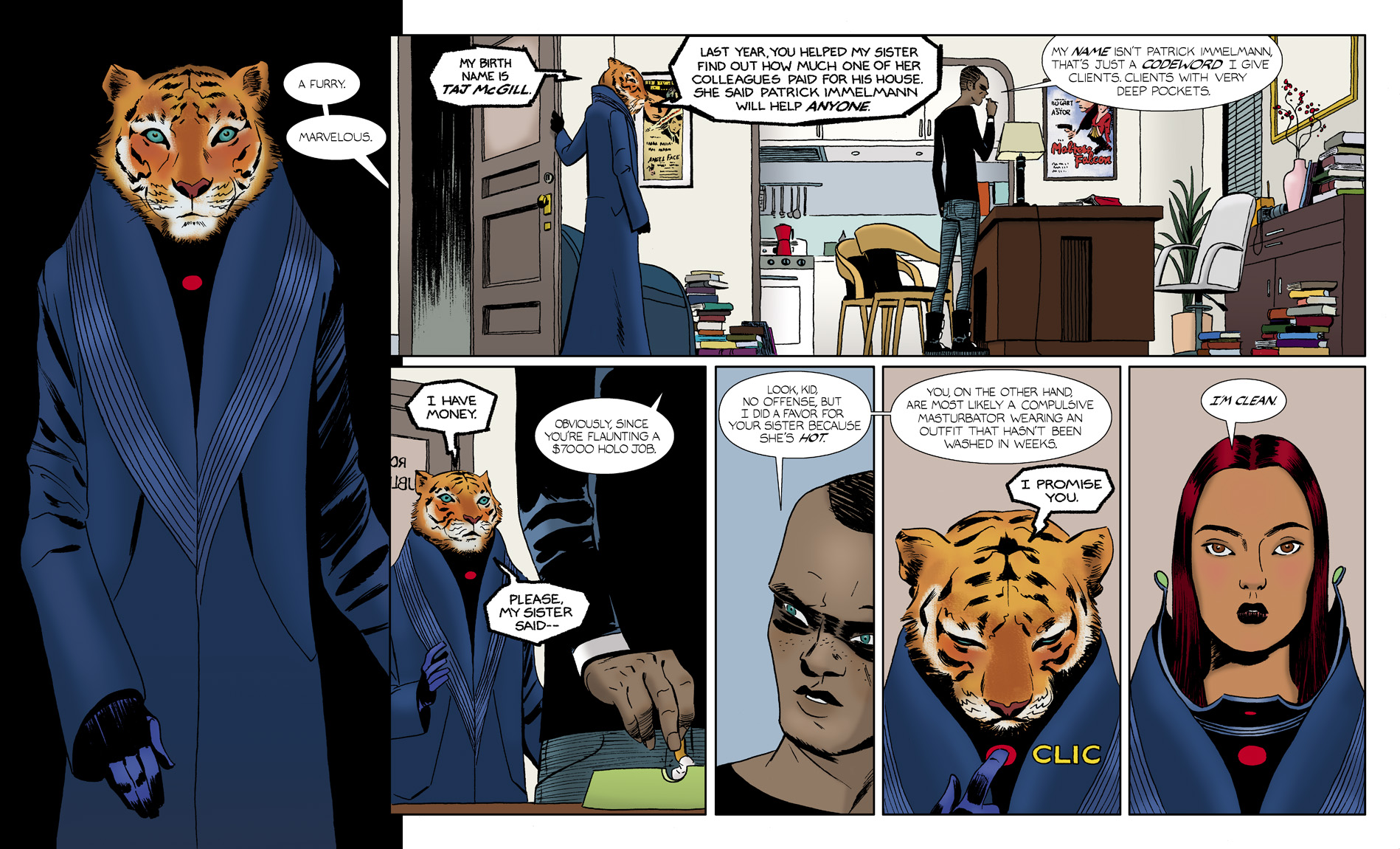 Read online The Private Eye comic -  Issue # _TPB 1 - 19