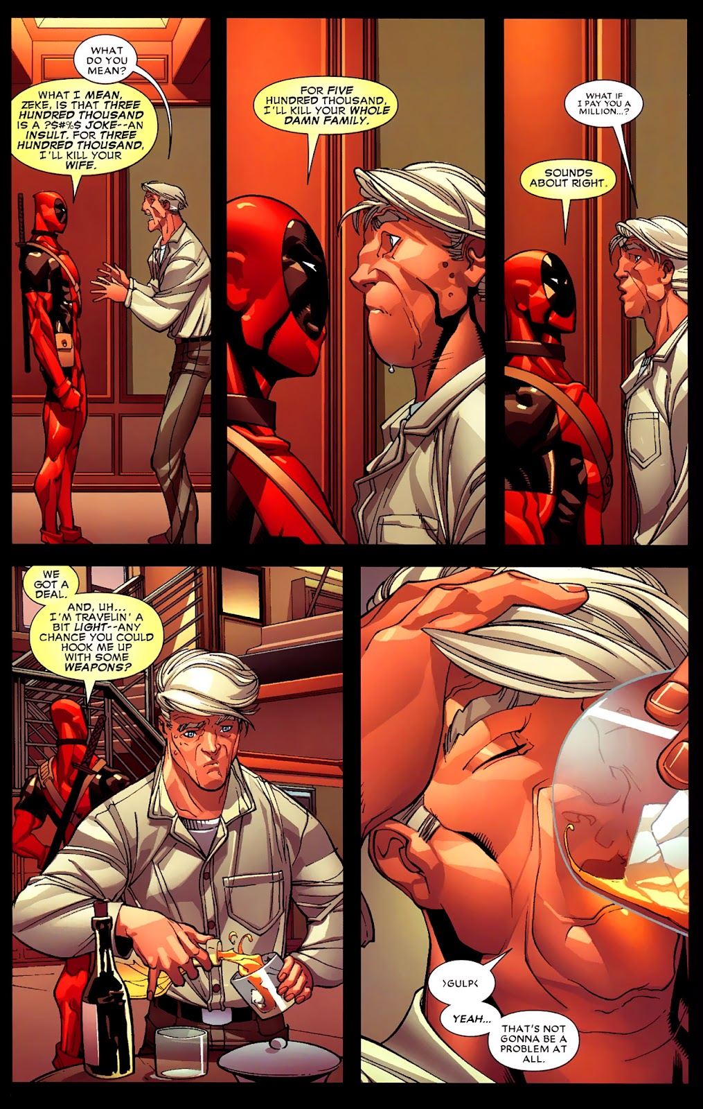 Read online Deadpool (2008) comic -  Issue #4 - 10
