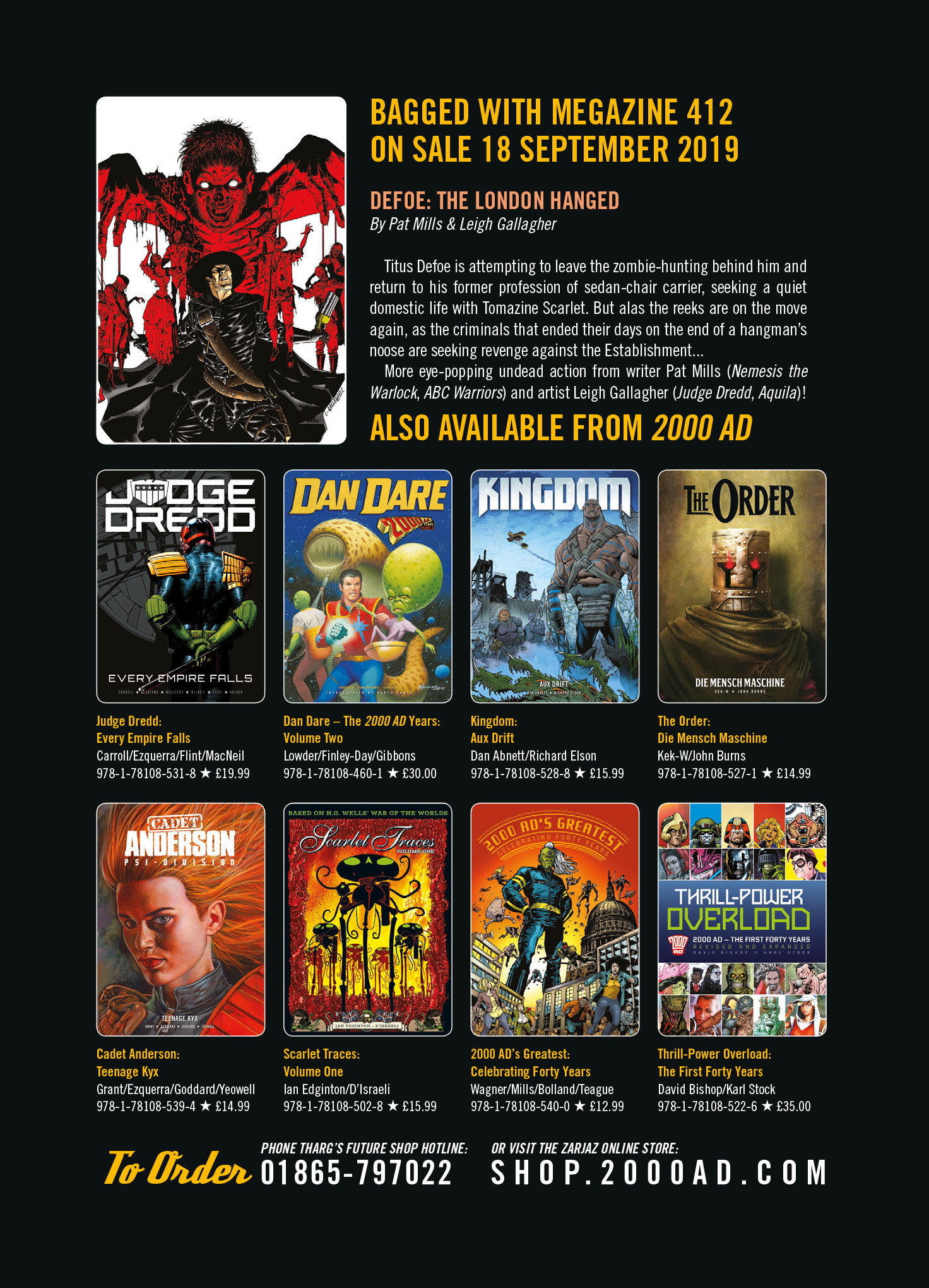 Read online Judge Dredd Megazine (Vol. 5) comic -  Issue #411 - 131