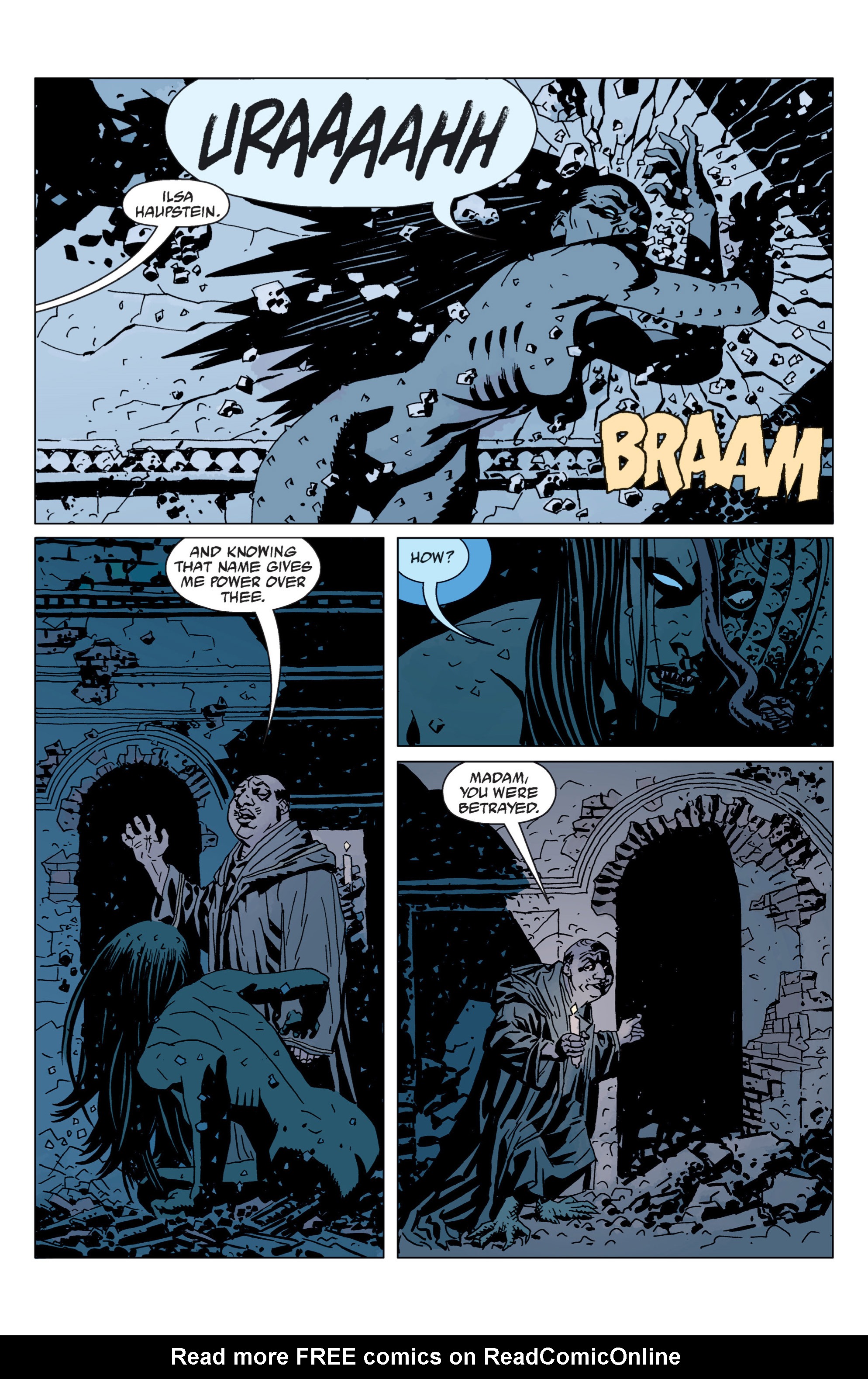 Read online Hellboy comic -  Issue #8 - 16