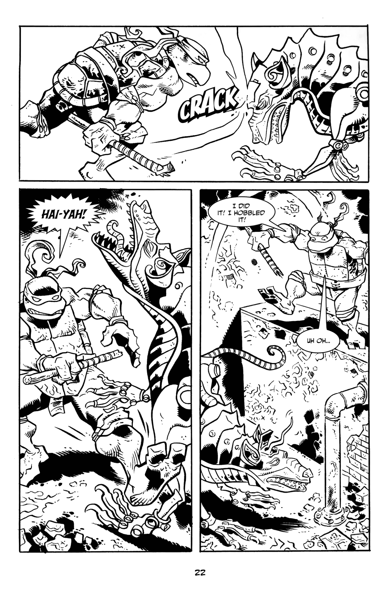 Read online Donatello The Brain Thief comic -  Issue #2 - 25