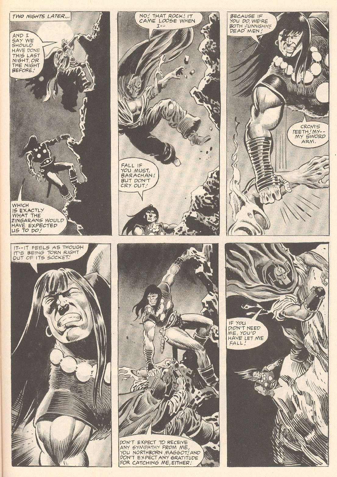Read online The Savage Sword Of Conan comic -  Issue #106 - 45