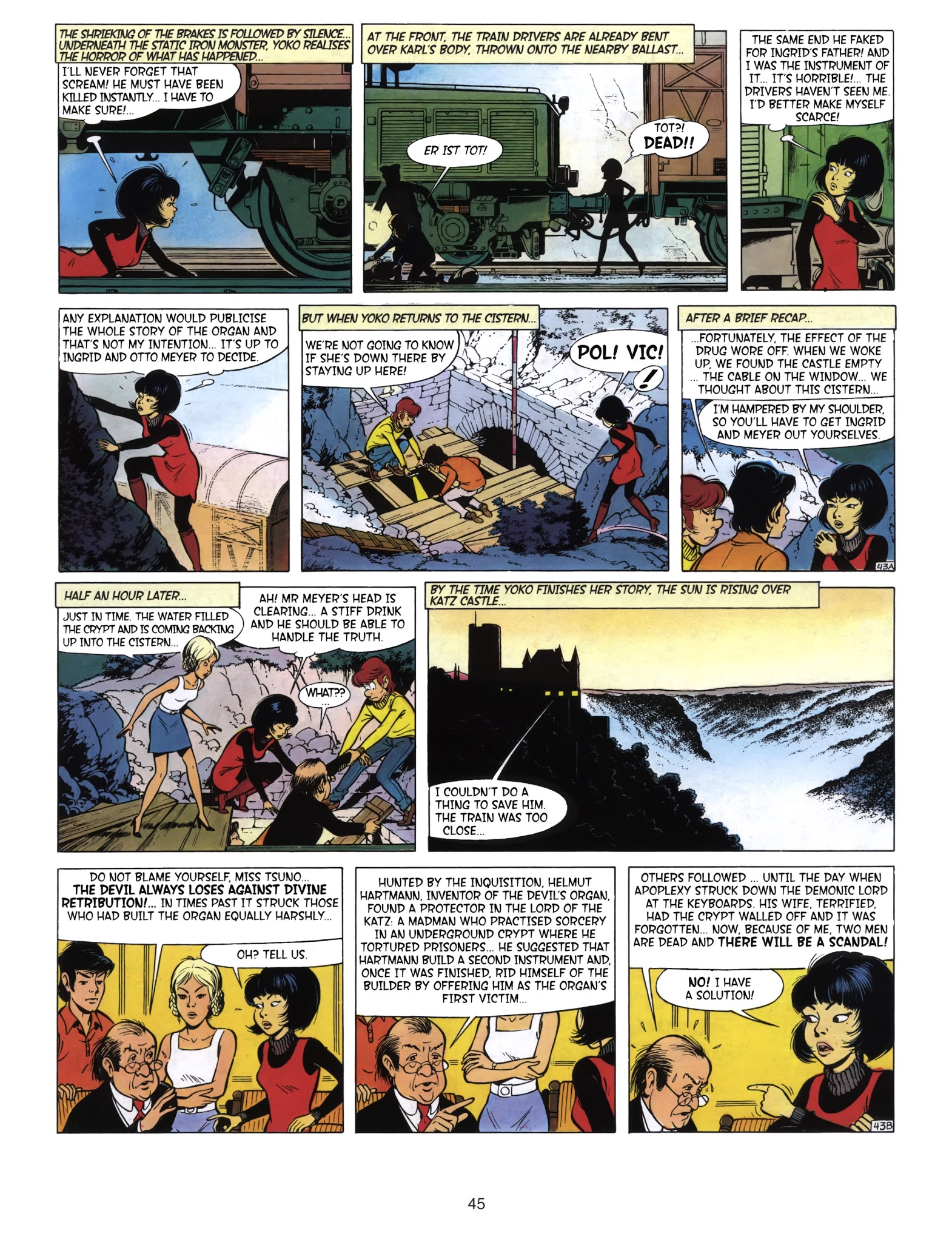 Read online Yoko Tsuno comic -  Issue #8 - 47