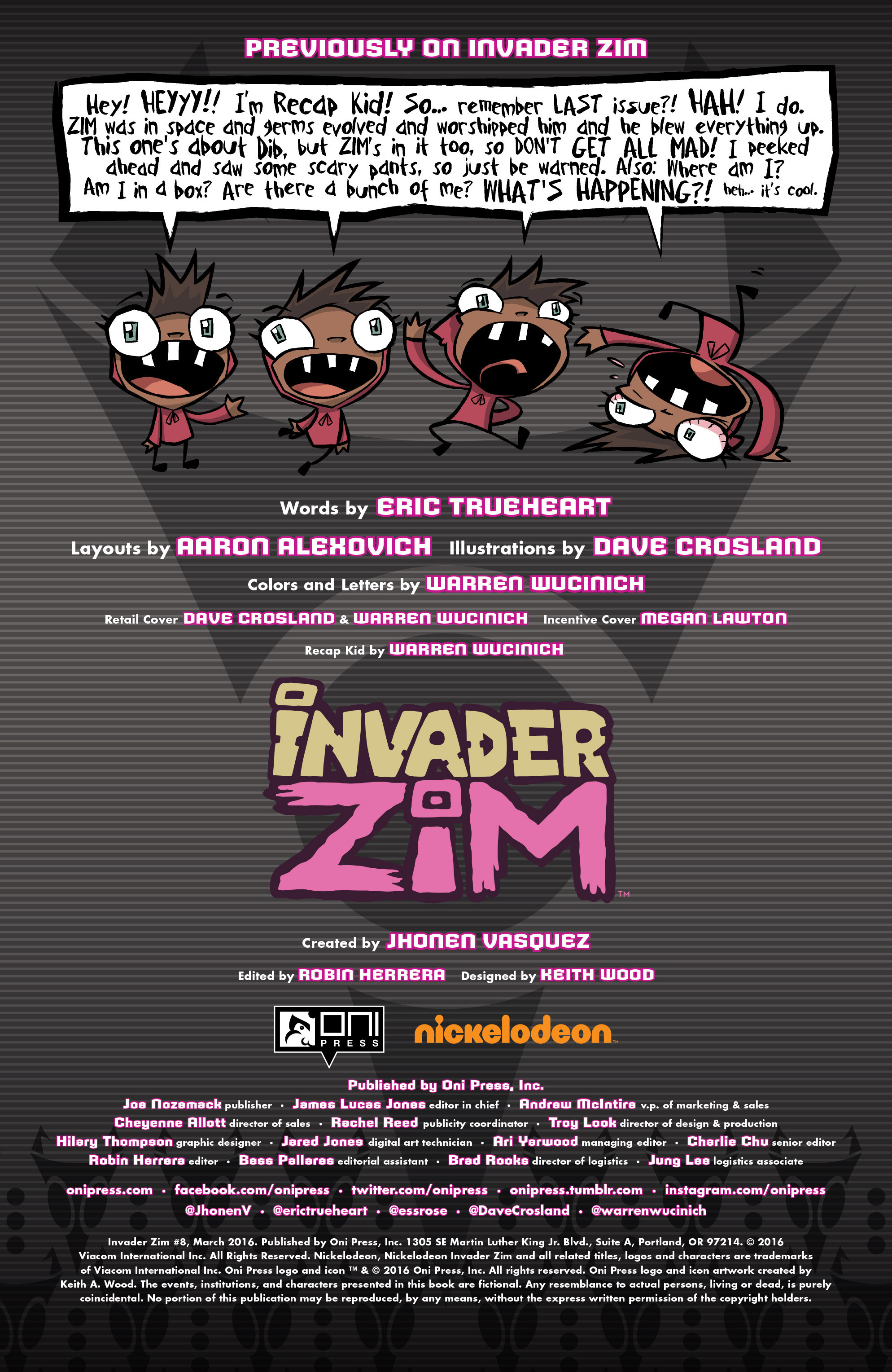 Read online Invader Zim comic -  Issue #8 - 2