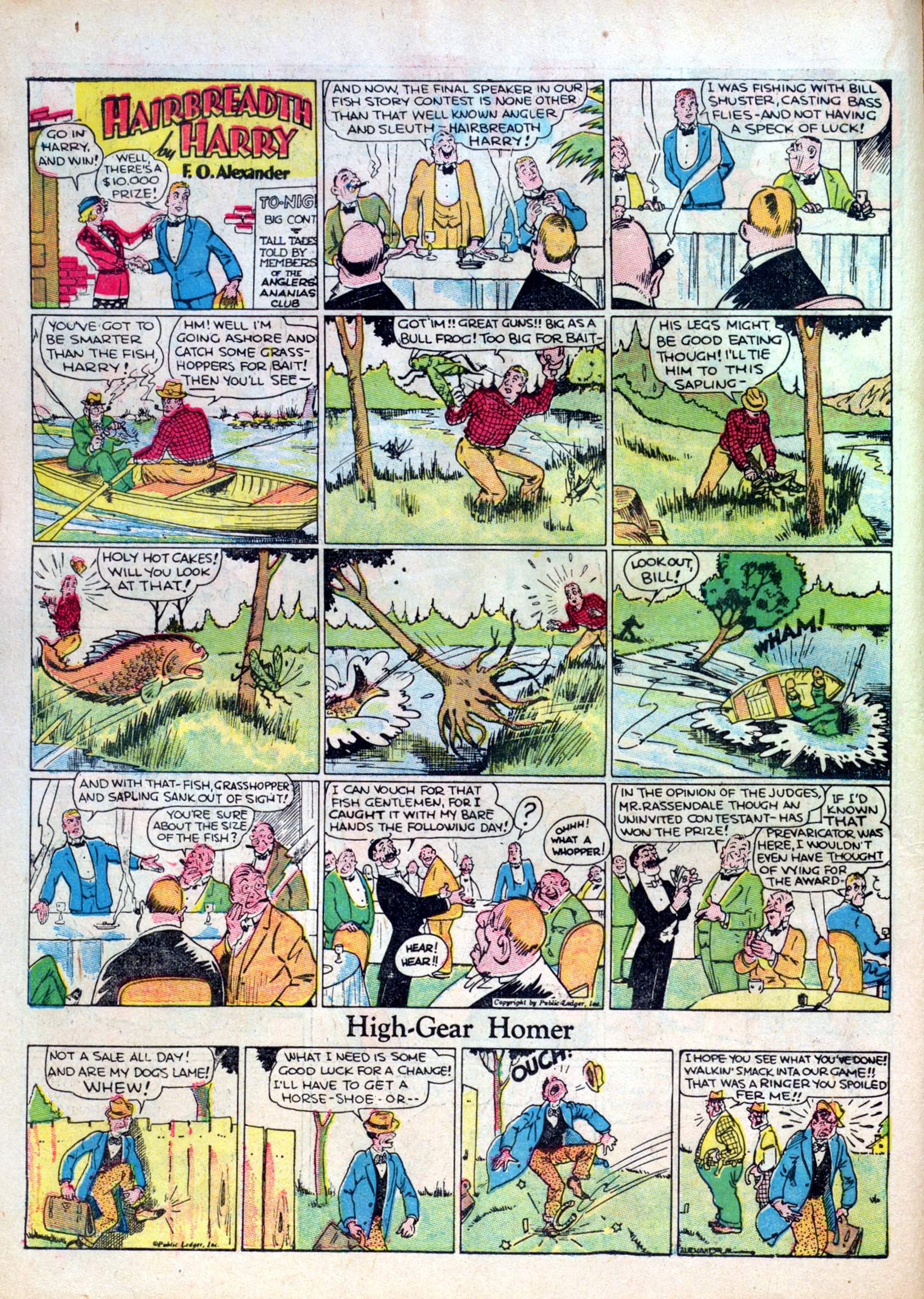 Read online Famous Funnies comic -  Issue #12 - 16