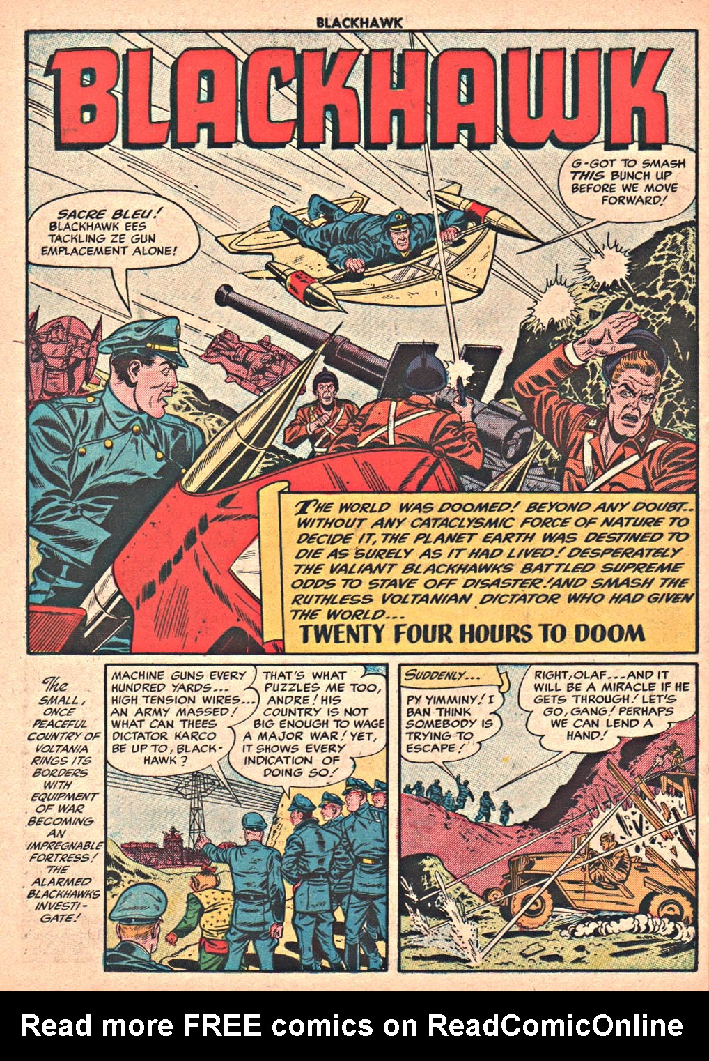 Read online Blackhawk (1957) comic -  Issue #82 - 26