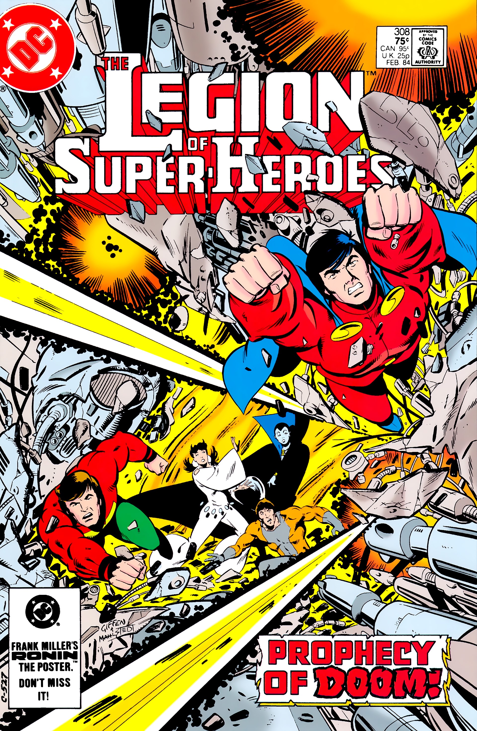 Read online Legion of Super-Heroes (1980) comic -  Issue #308 - 1