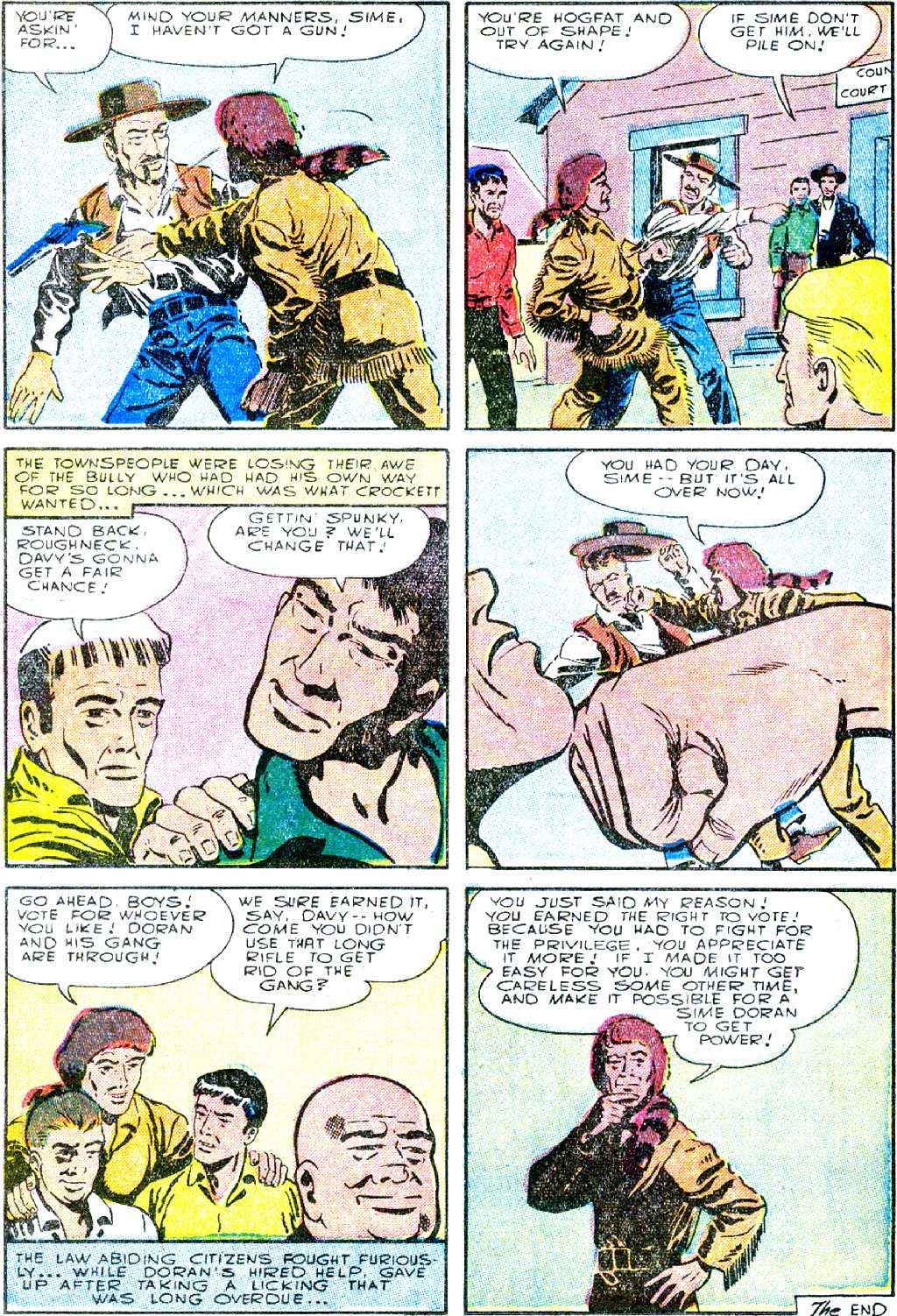 Read online Davy Crockett comic -  Issue #1 - 23