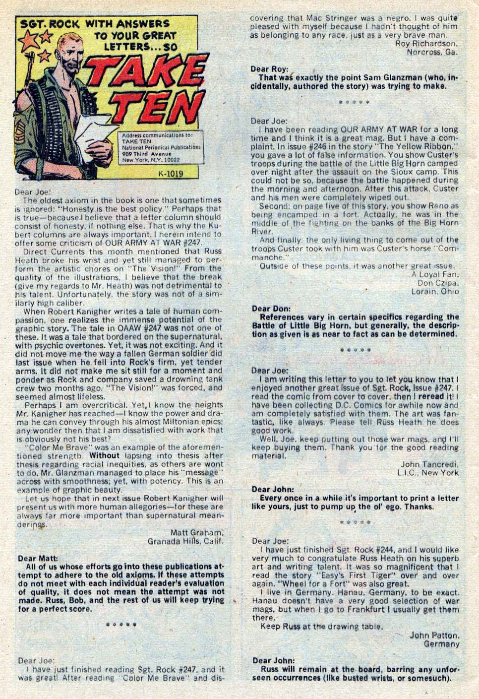 Read online Our Army at War (1952) comic -  Issue #251 - 32