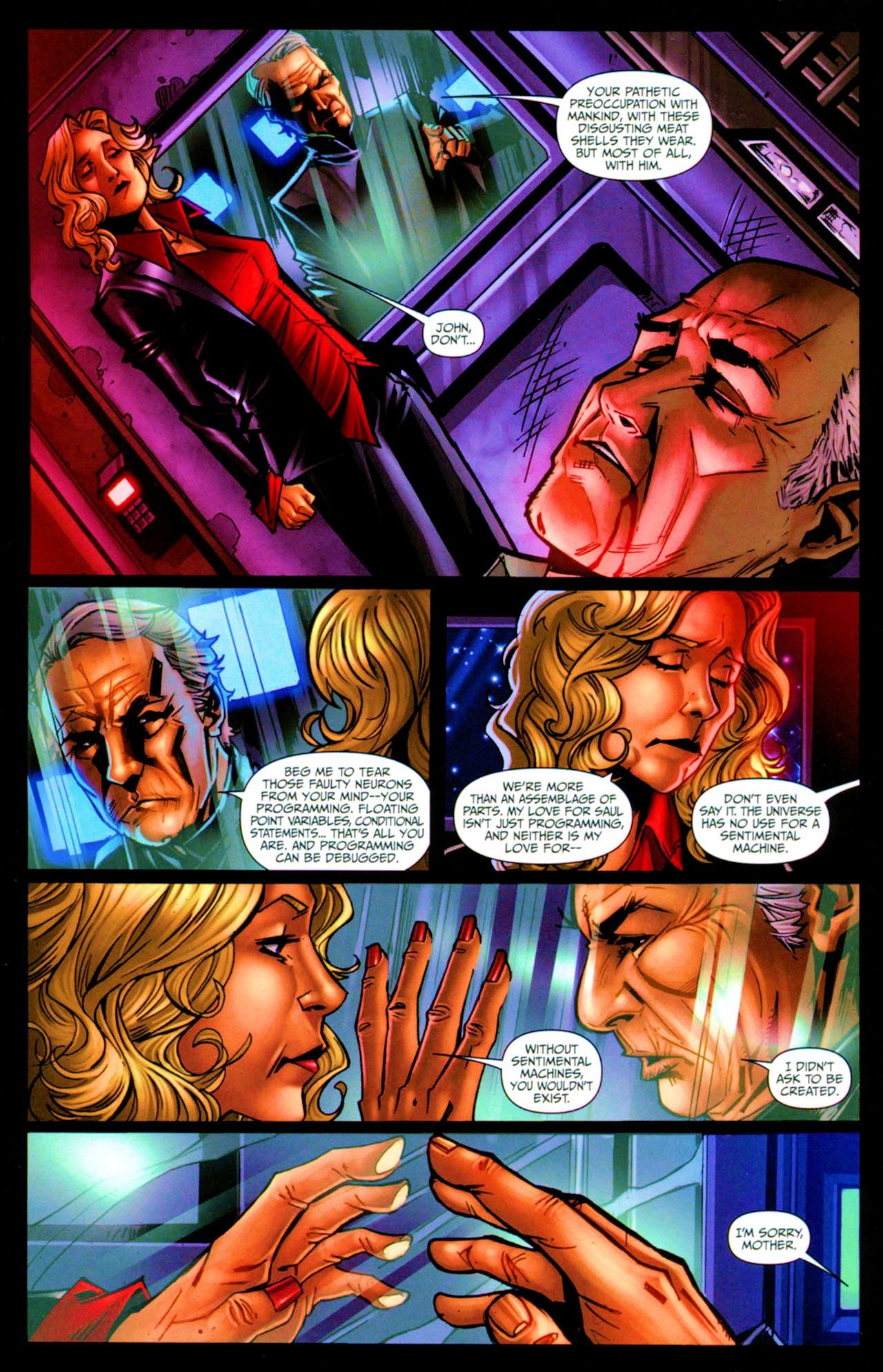 Read online Battlestar Galactica: The Final Five comic -  Issue #4 - 4