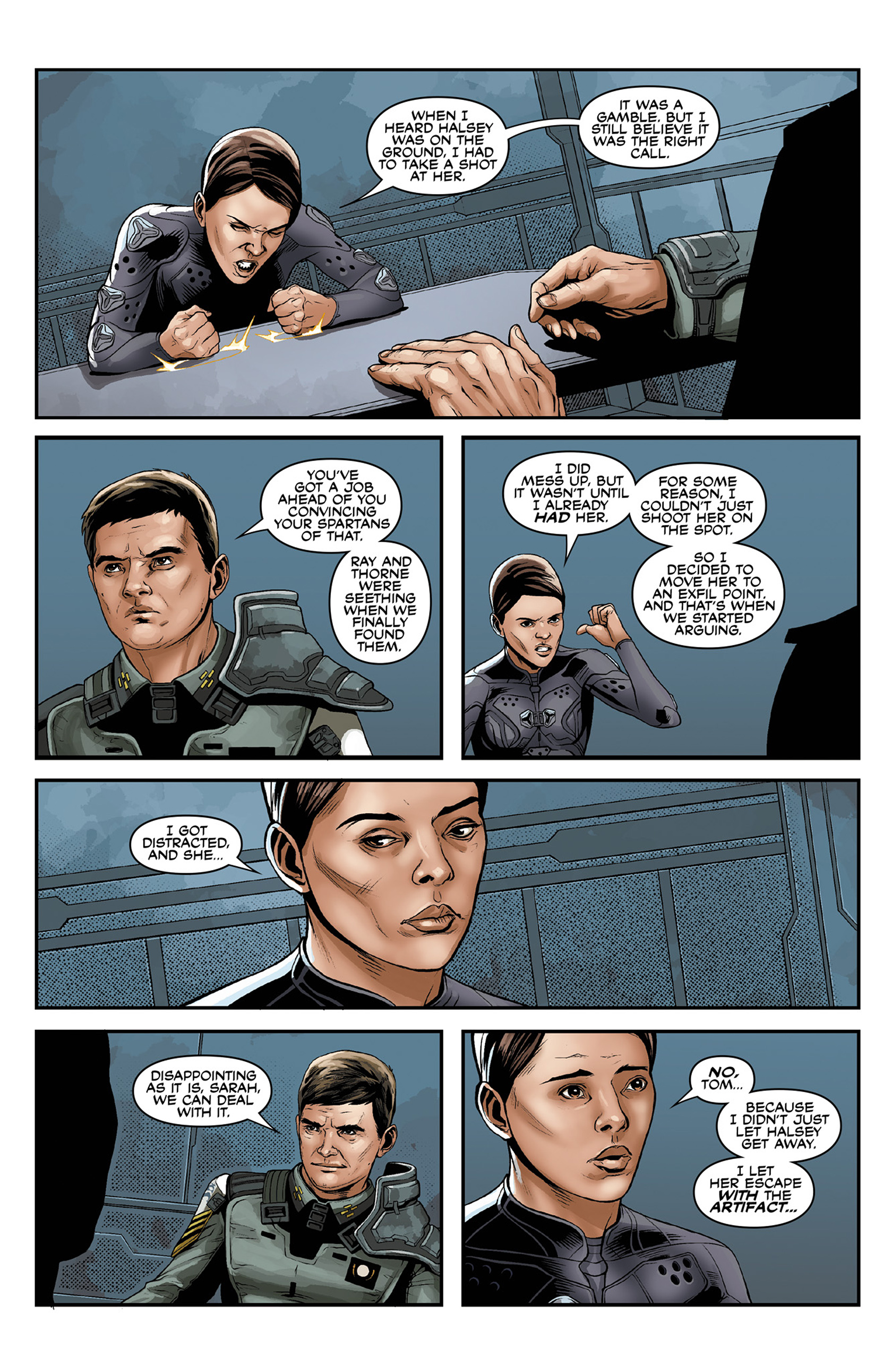 Read online Halo: Escalation comic -  Issue #16 - 23