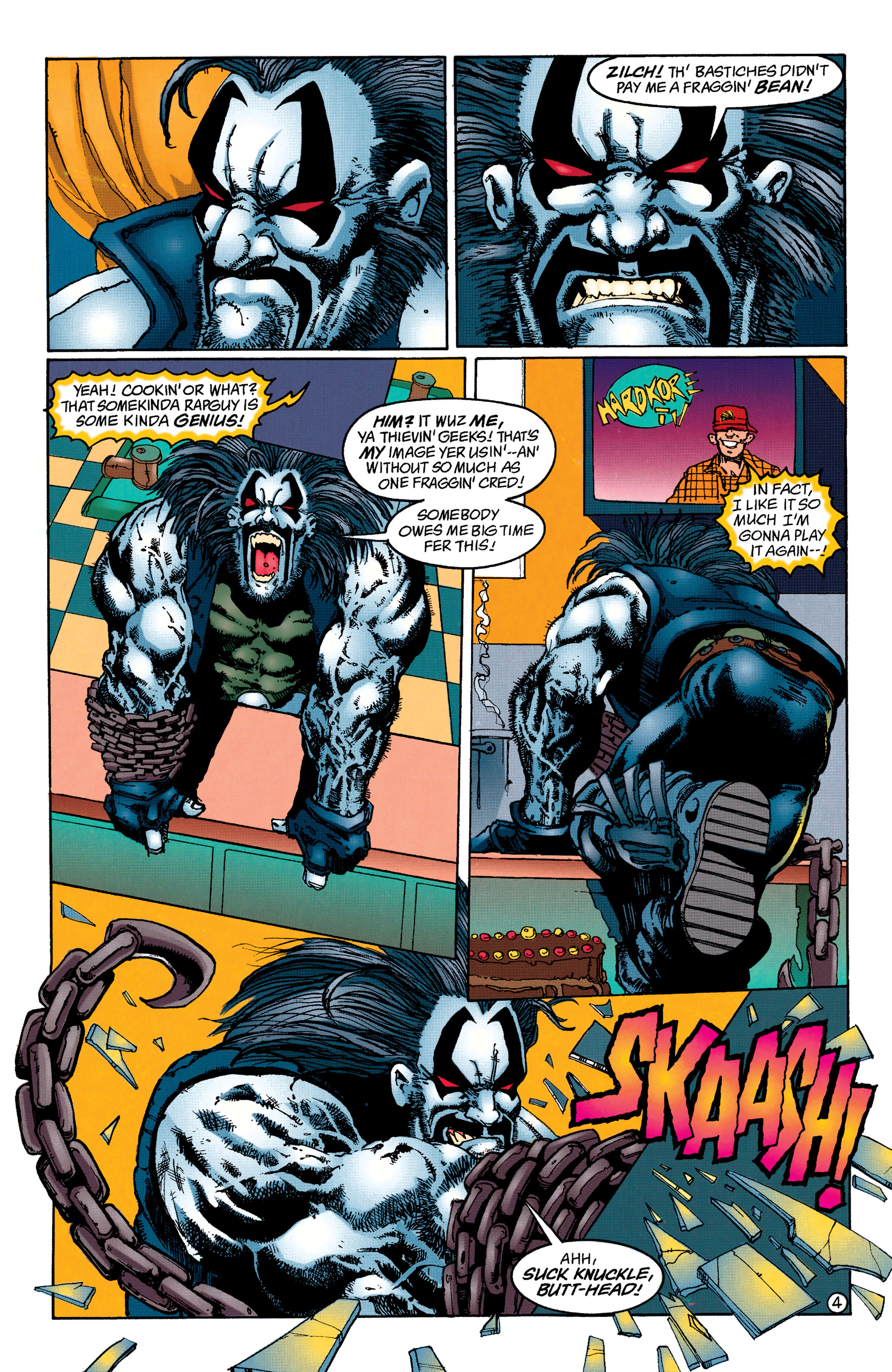 Read online Lobo (1993) comic -  Issue #13 - 5