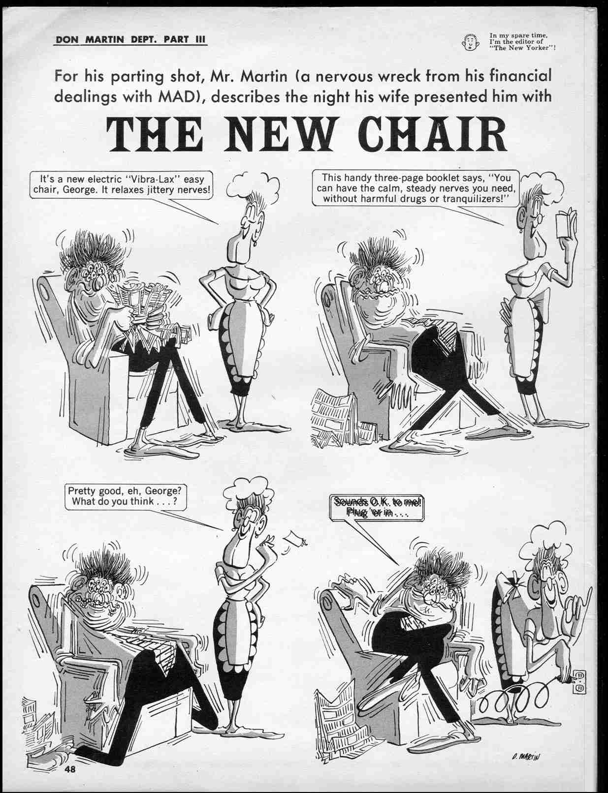 Read online MAD comic -  Issue #50 - 50