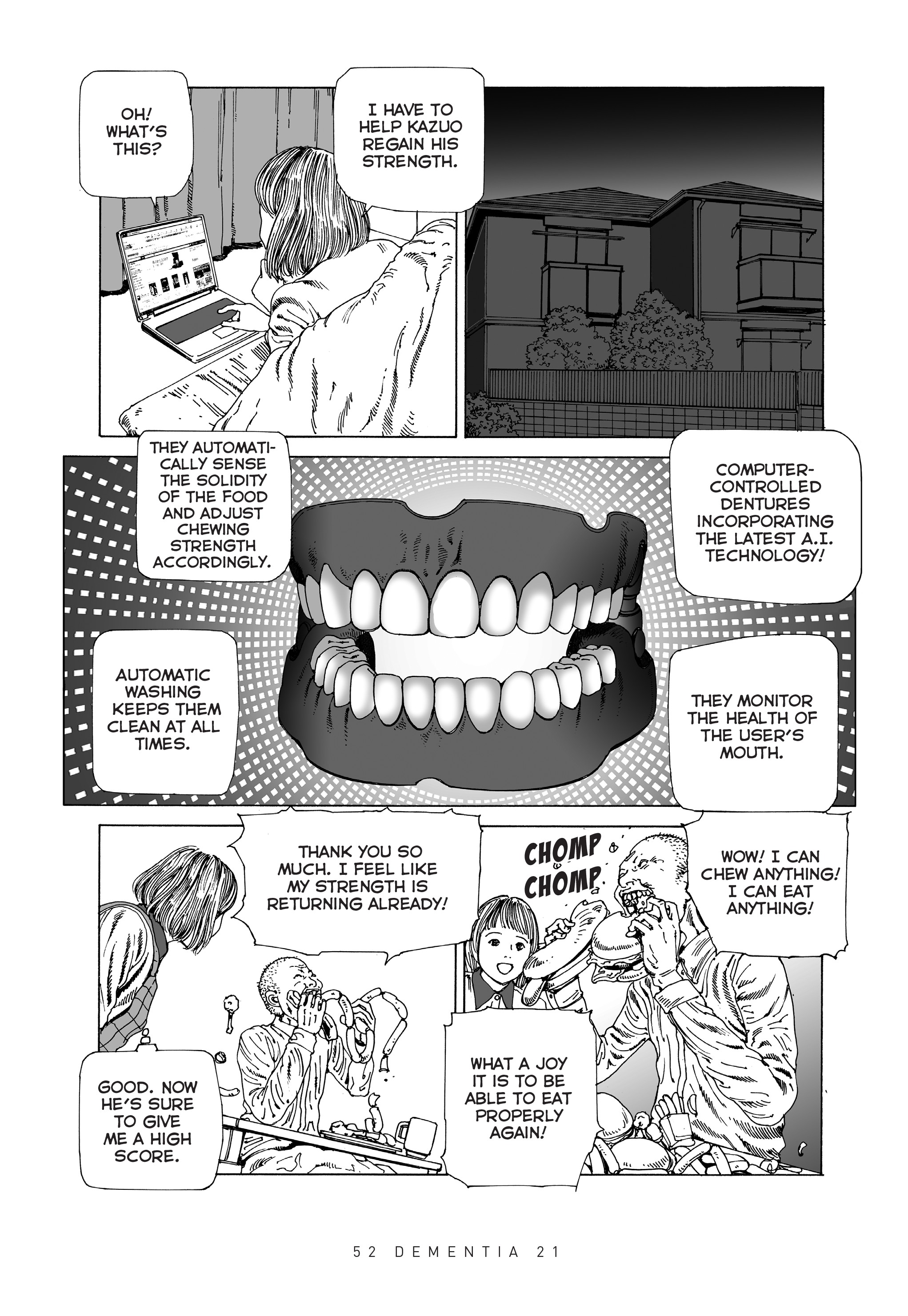 Read online Dementia 21 comic -  Issue # TPB 1 (Part 1) - 56