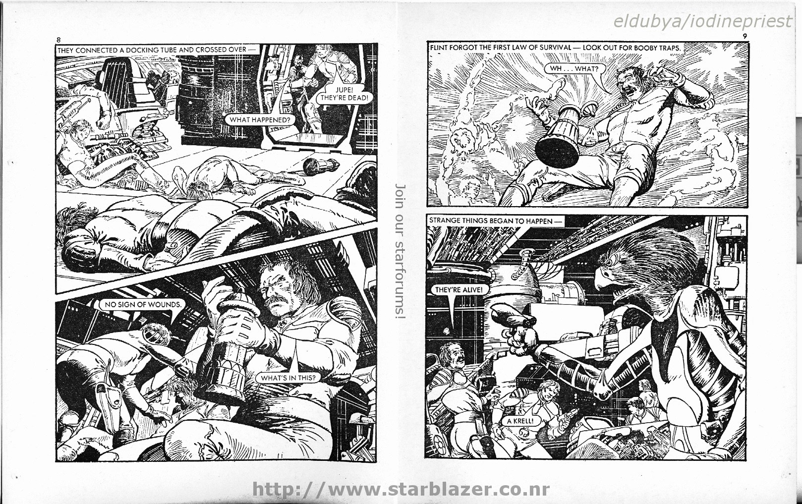 Read online Starblazer comic -  Issue #148 - 6