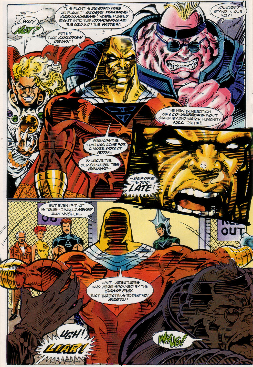 Read online Earth 4 comic -  Issue #3 - 19