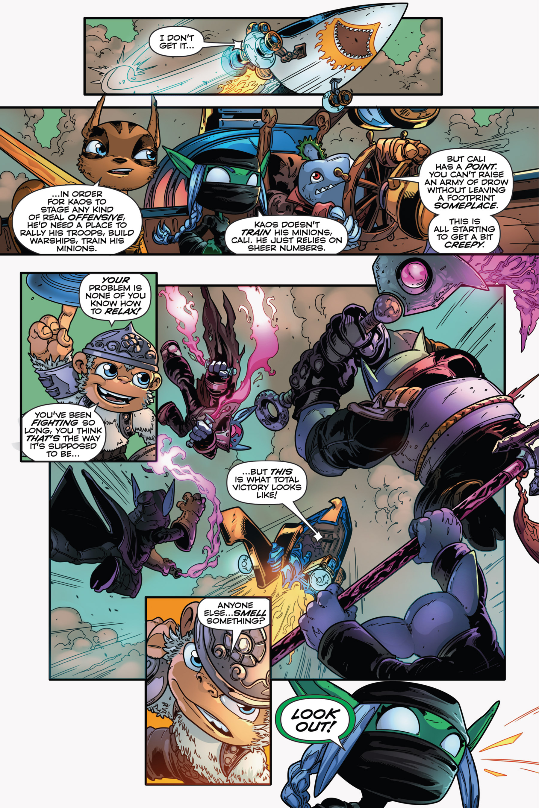 Read online Skylanders: Rift Into Overdrive comic -  Issue # Full - 16