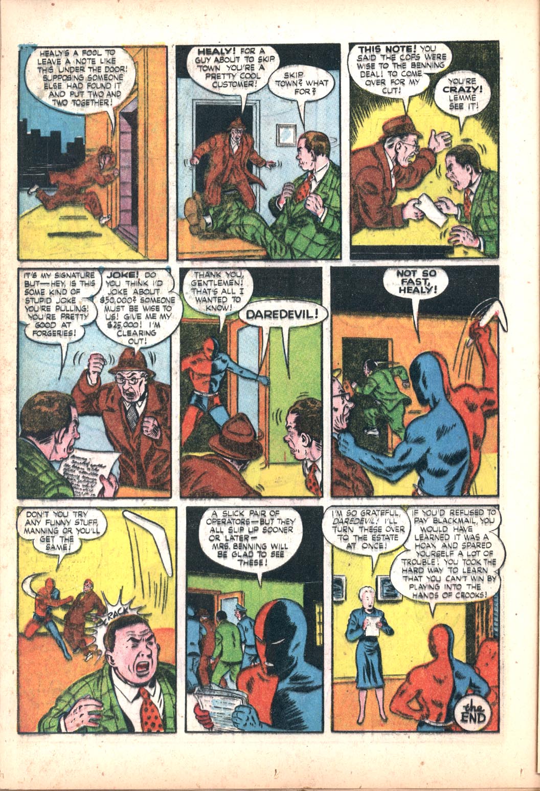Read online Daredevil (1941) comic -  Issue #37 - 30