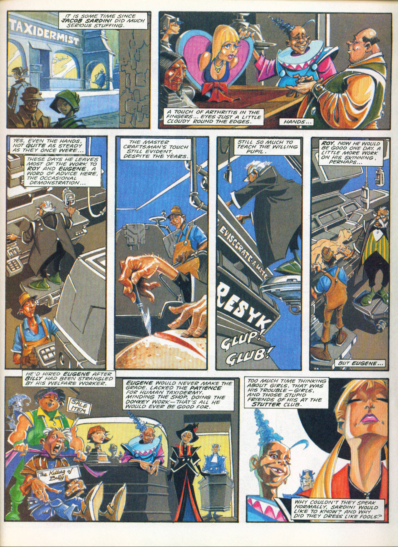 Read online Judge Dredd: The Megazine (vol. 2) comic -  Issue #37 - 43
