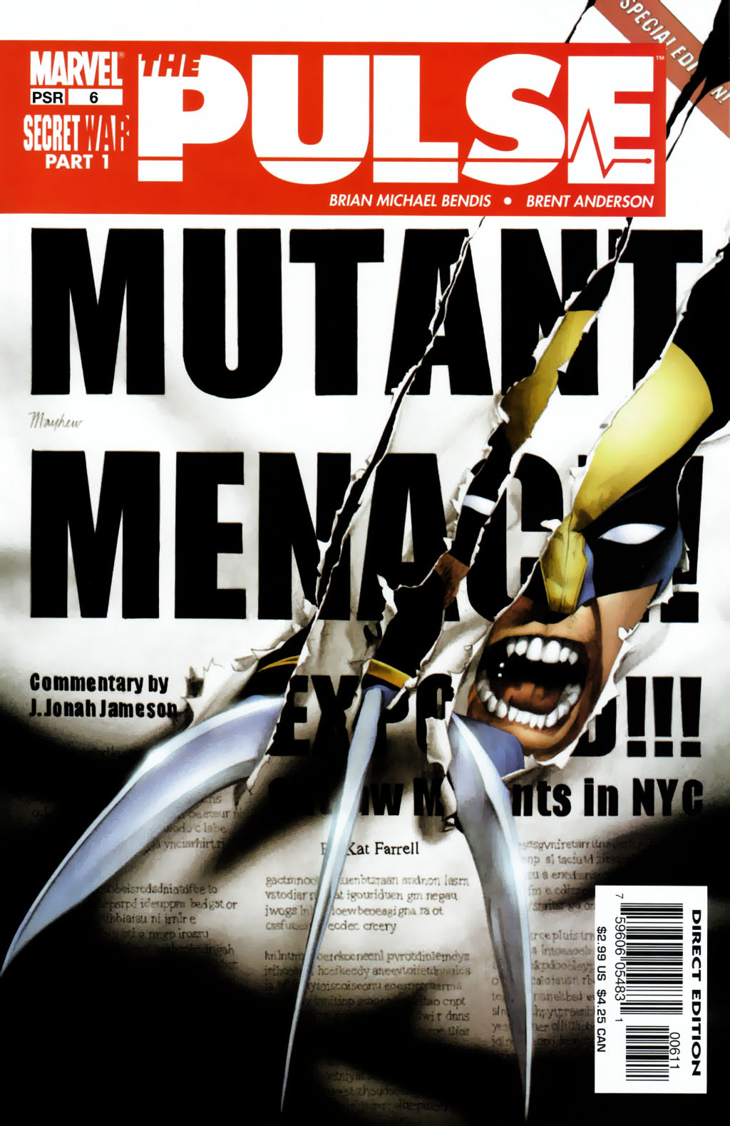 Read online The Pulse comic -  Issue #6 - 1