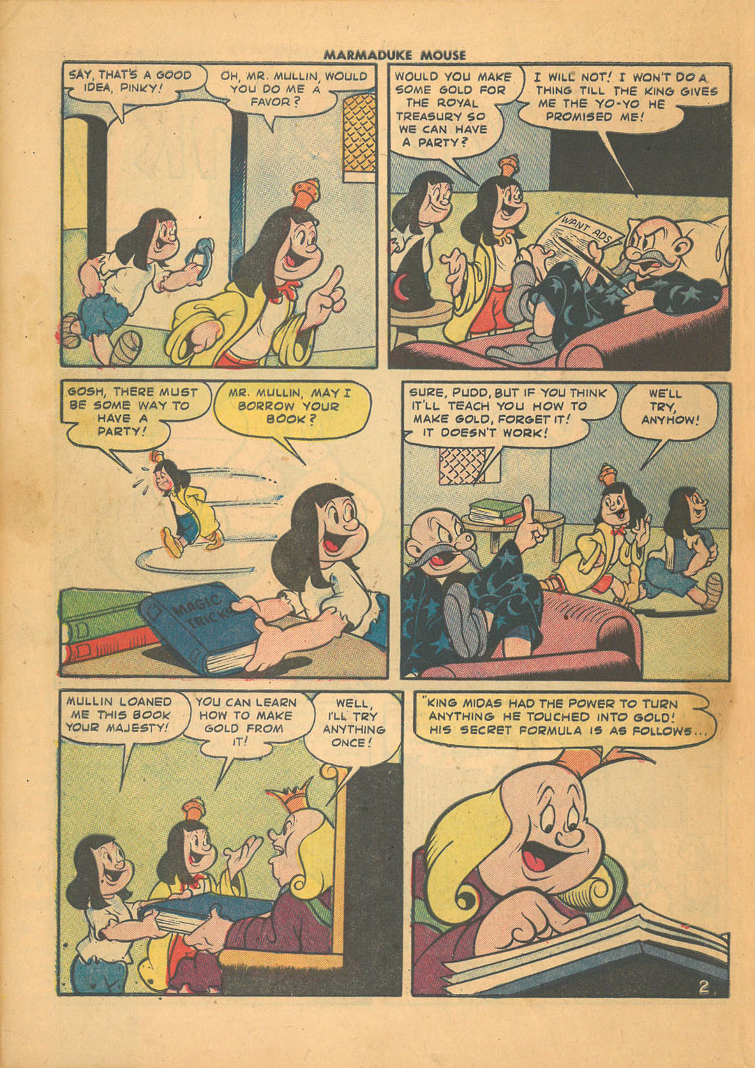Read online Marmaduke Mouse comic -  Issue #44 - 10