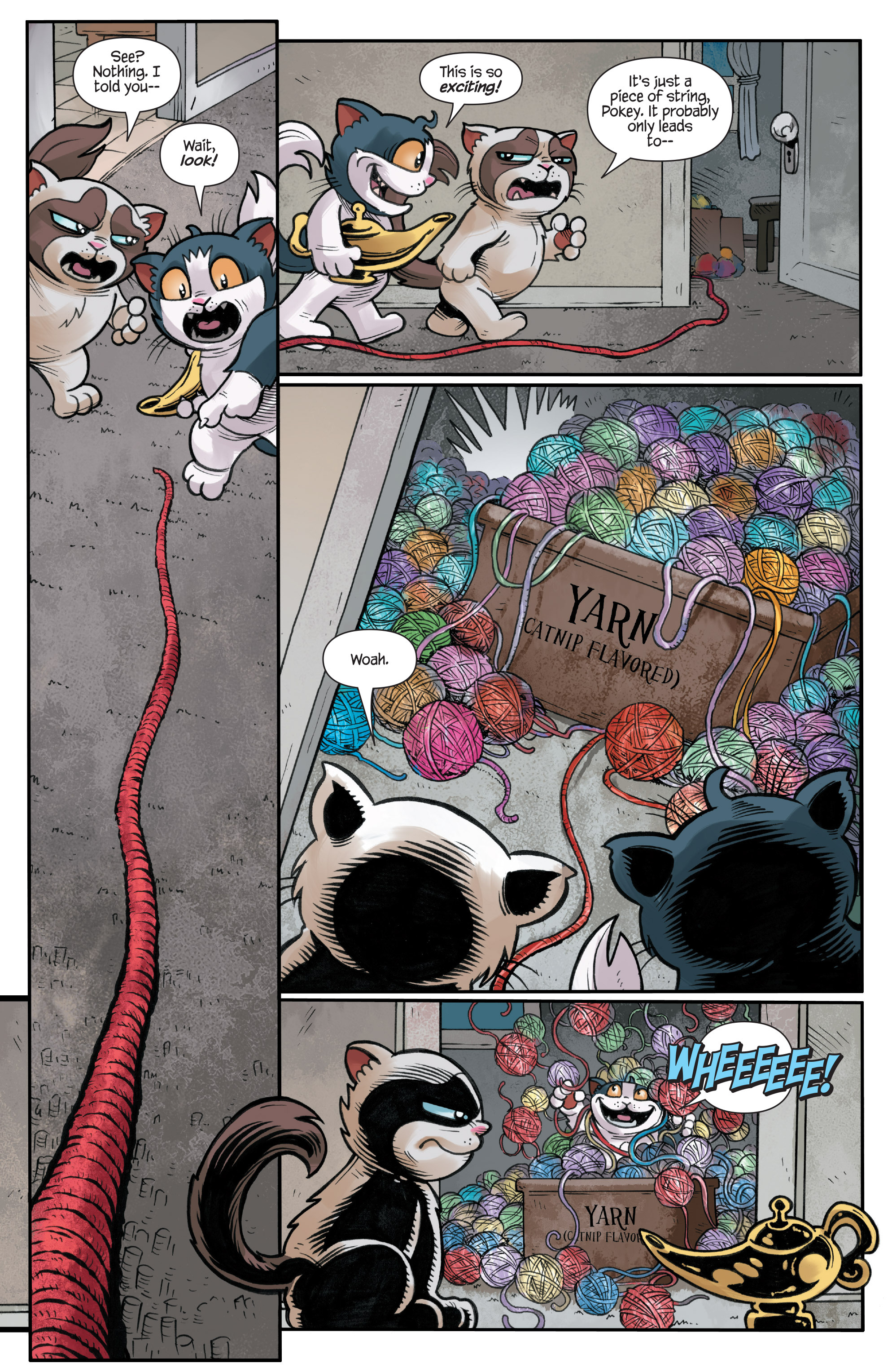 Read online Grumpy Cat & Pokey comic -  Issue #6 - 6