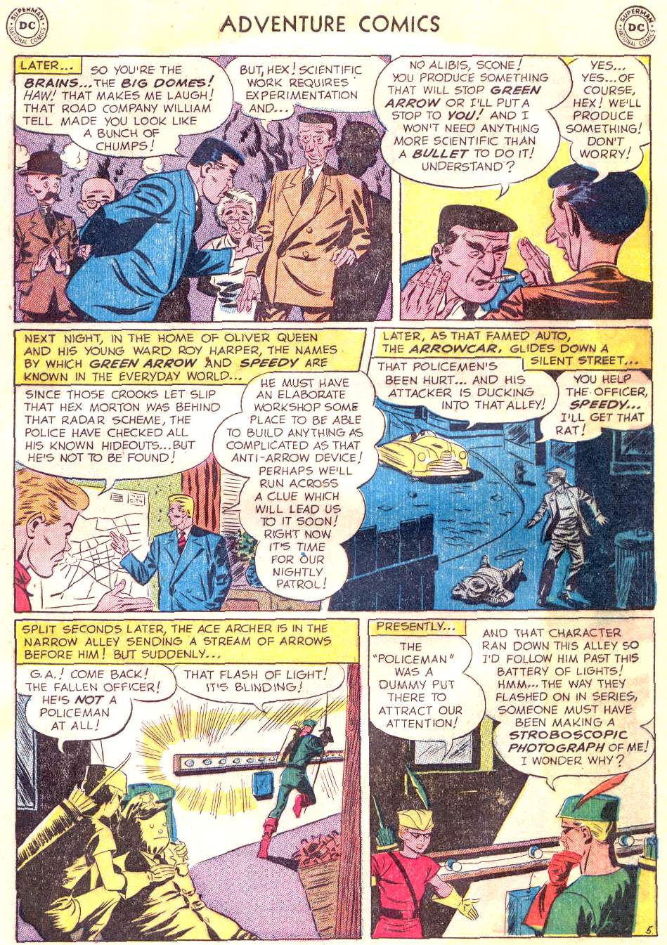 Read online Adventure Comics (1938) comic -  Issue #166 - 35