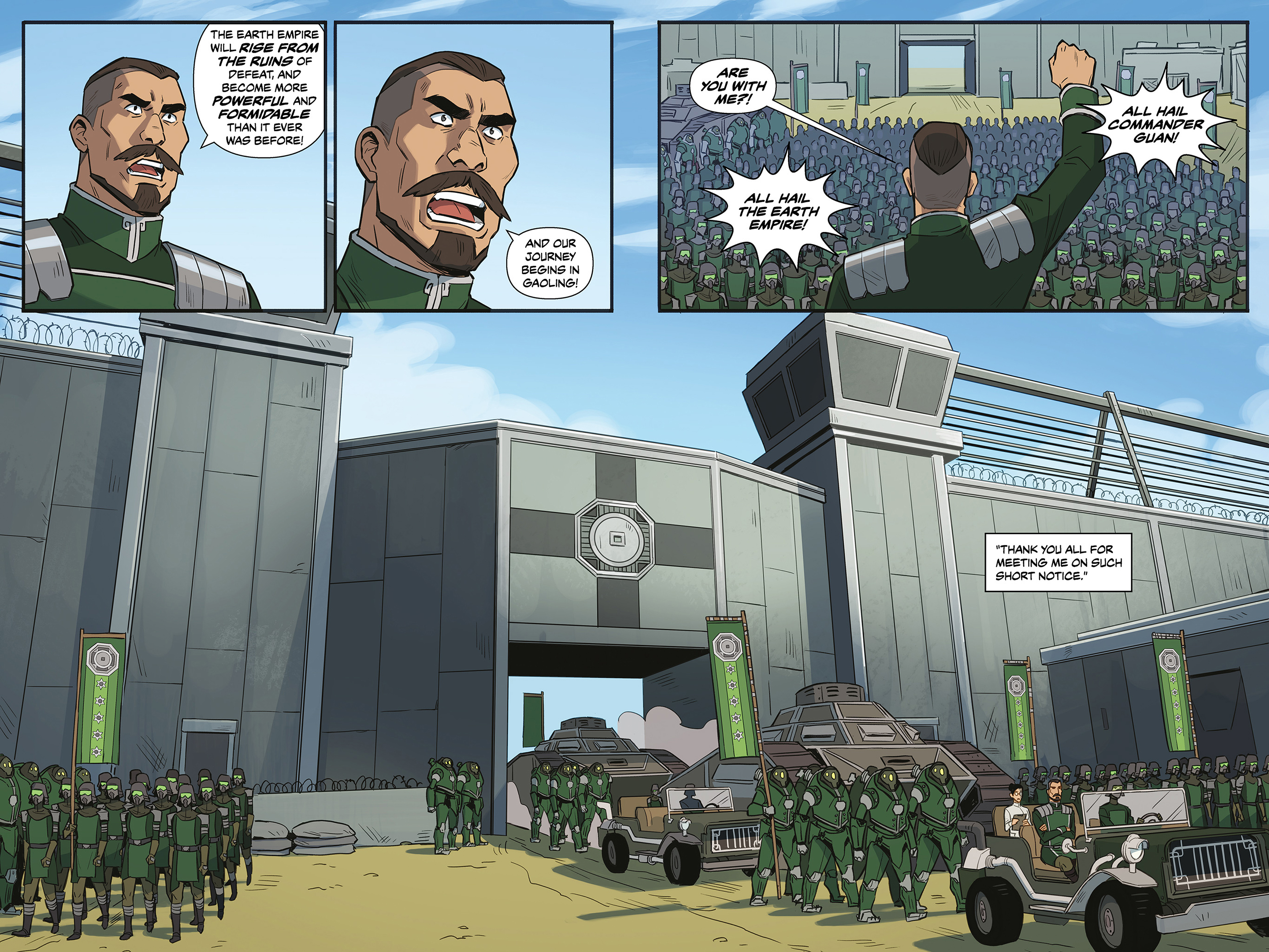 Read online The Legend of Korra: Ruins of the Empire Omnibus comic -  Issue # TPB (Part 1) - 40