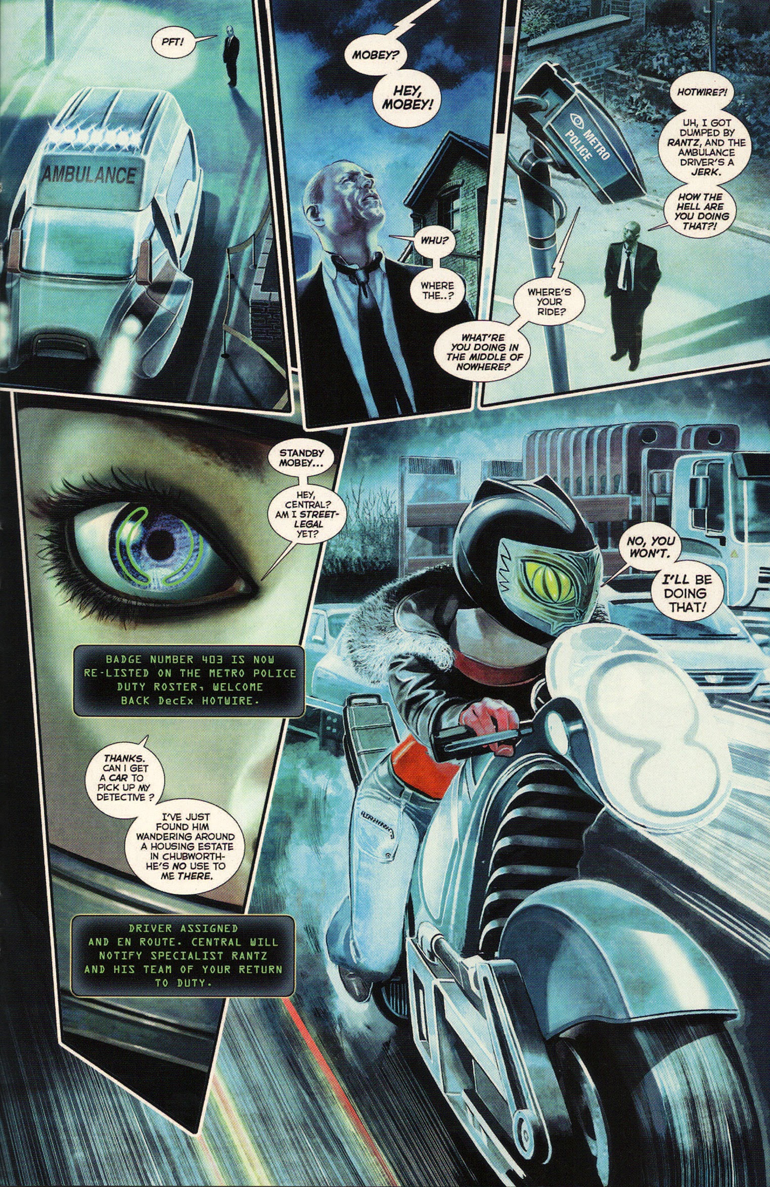 Read online Hotwire: Deep Cut comic -  Issue #1 - 18