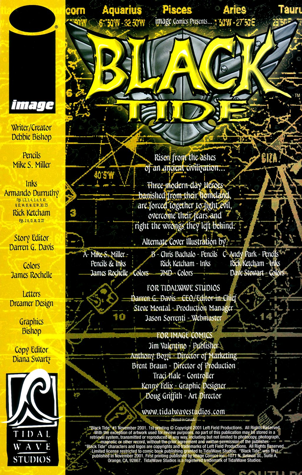 Read online Black Tide comic -  Issue #1 - 2