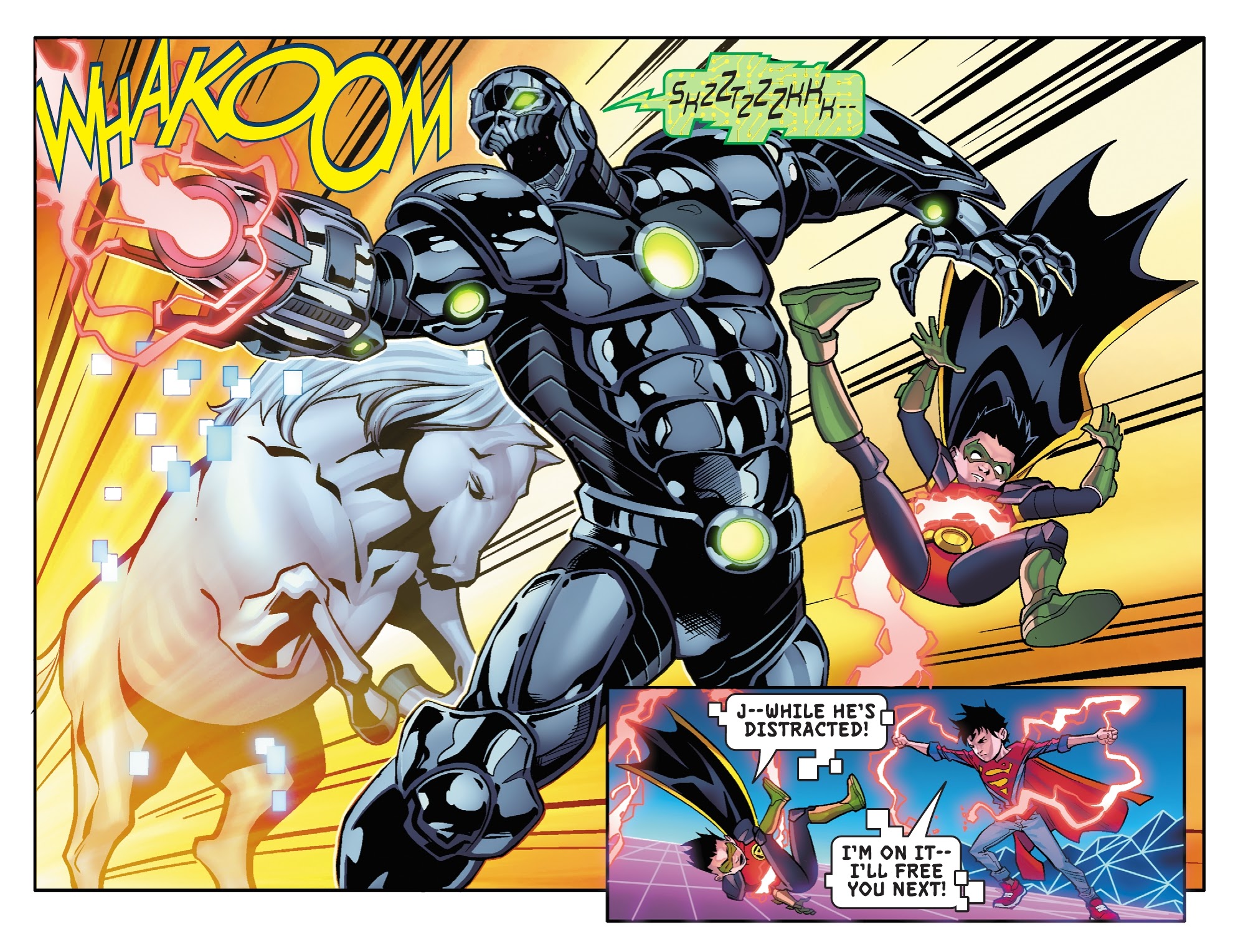 Read online Challenge of the Super Sons comic -  Issue #8 - 16