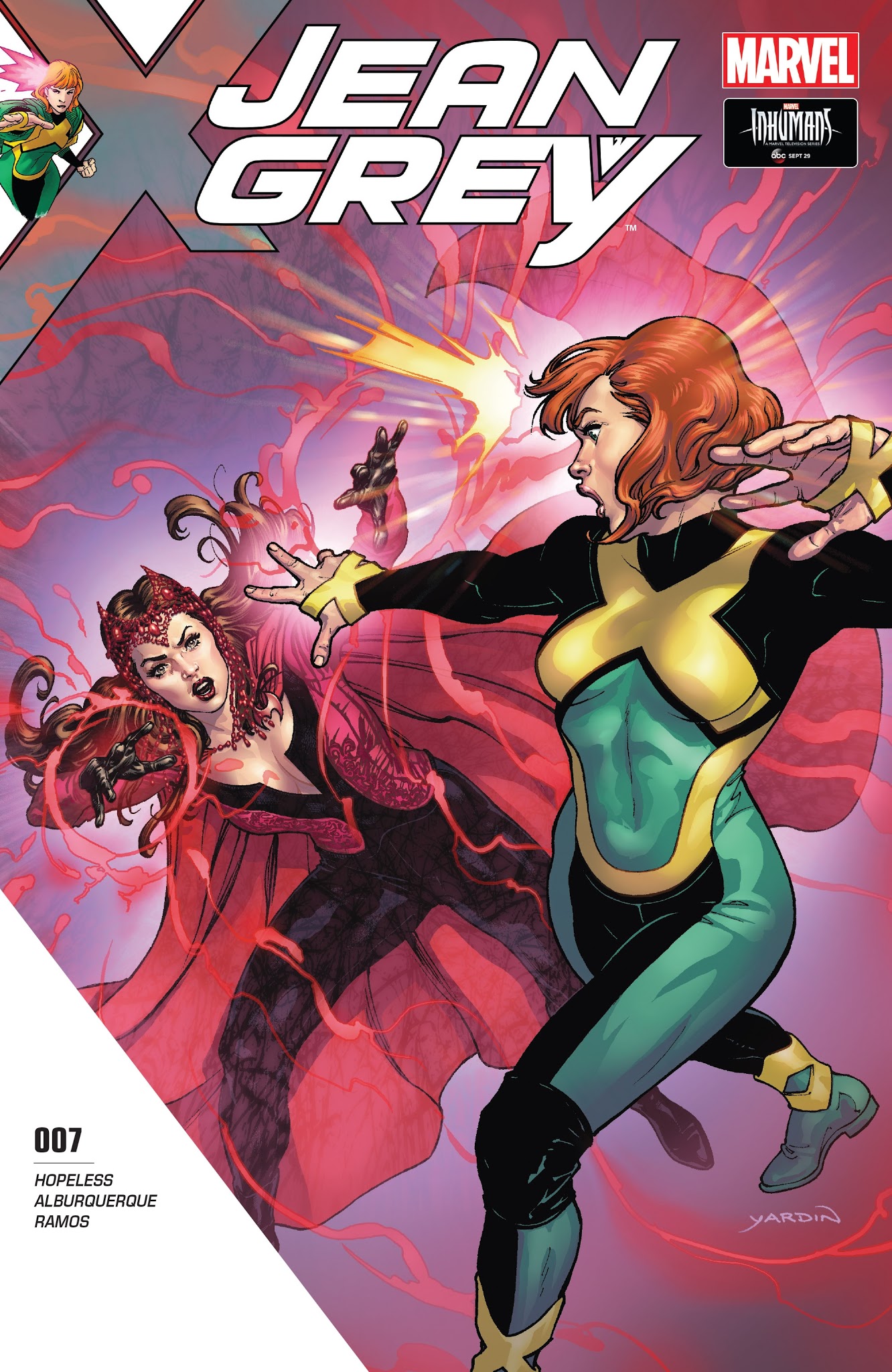 Read online Jean Grey comic -  Issue #7 - 1