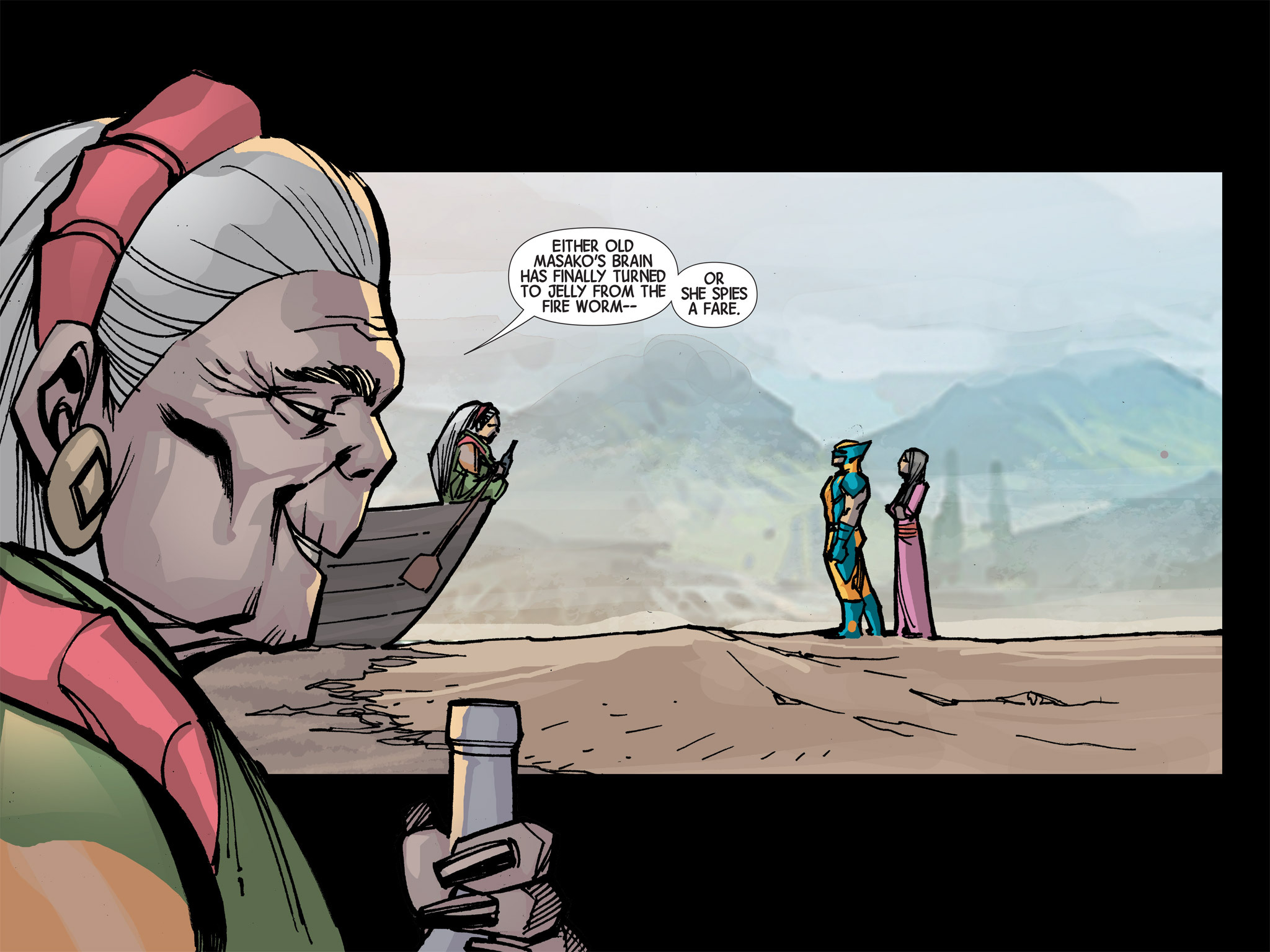 Read online Wolverine: Japan's Most Wanted comic -  Issue #8 - 50