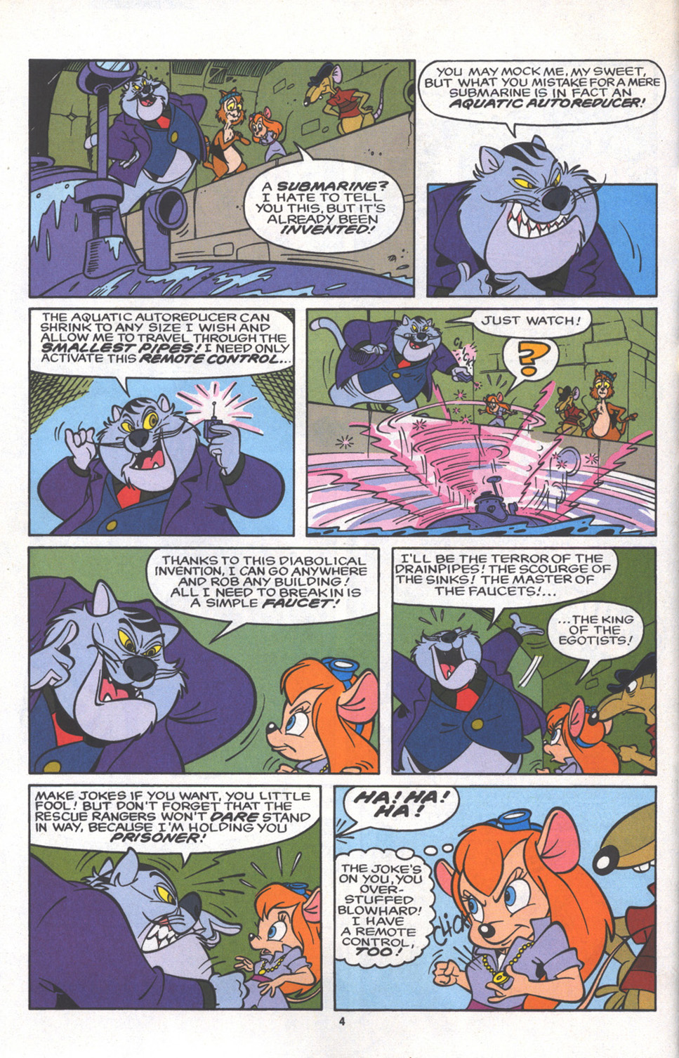 Read online Disney's Chip 'N Dale Rescue Rangers comic -  Issue #14 - 6