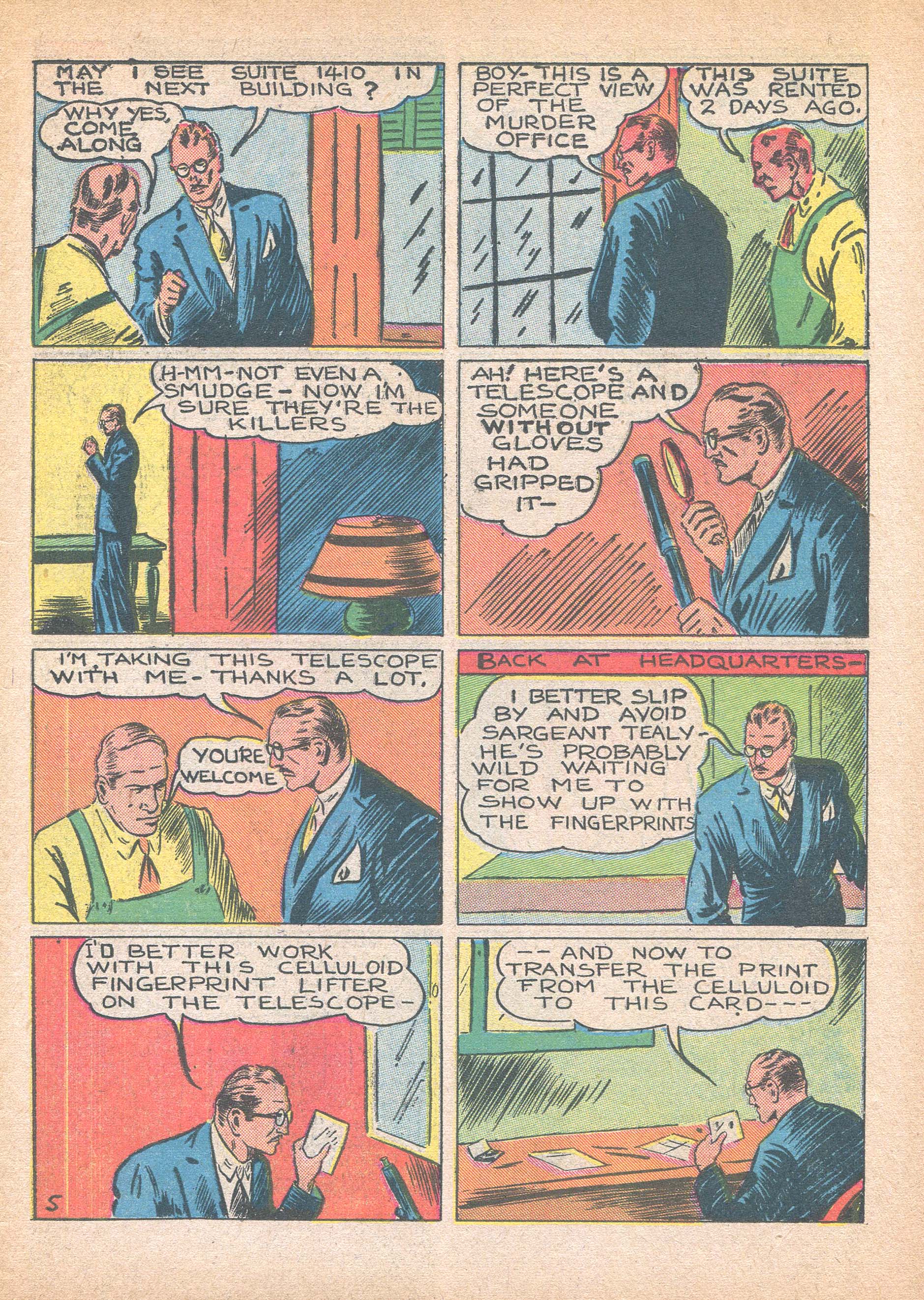 Read online Keen Detective Funnies comic -  Issue #12 - 7