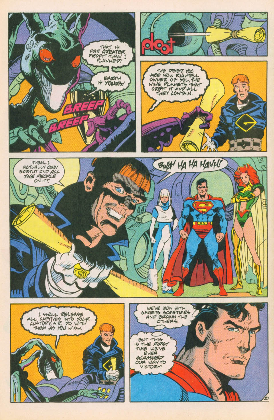 Justice League America 68 Page 21