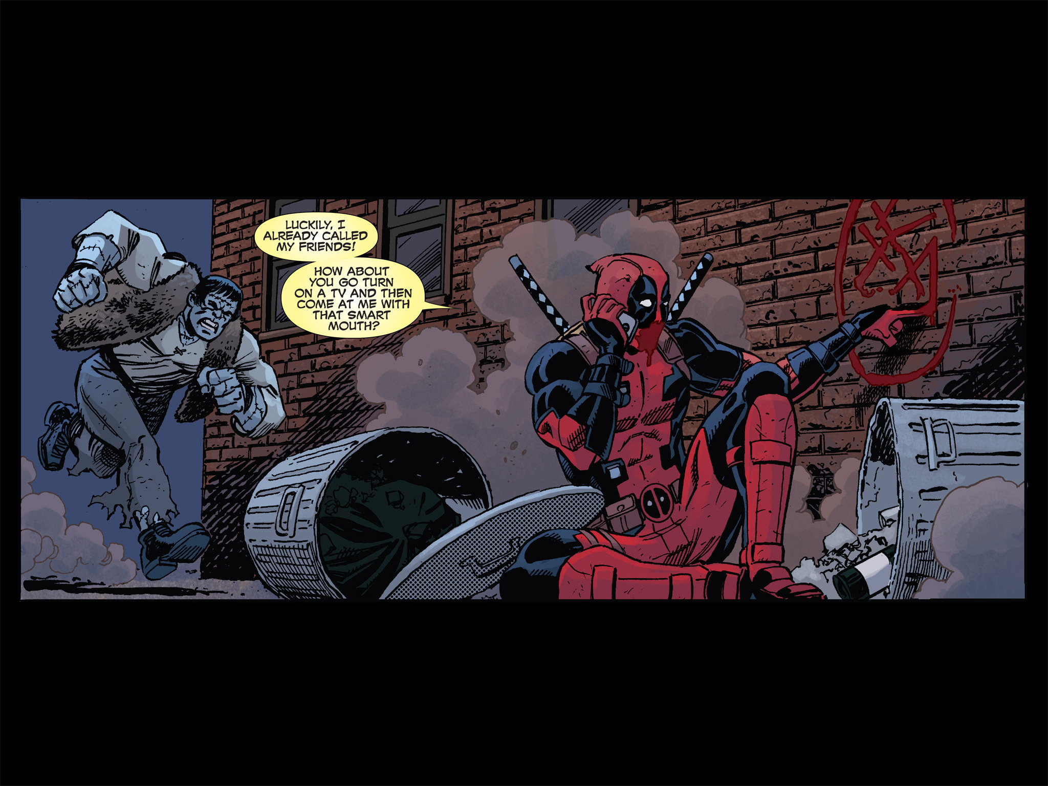 Read online Deadpool: Dracula's Gauntlet comic -  Issue # Part 8 - 3